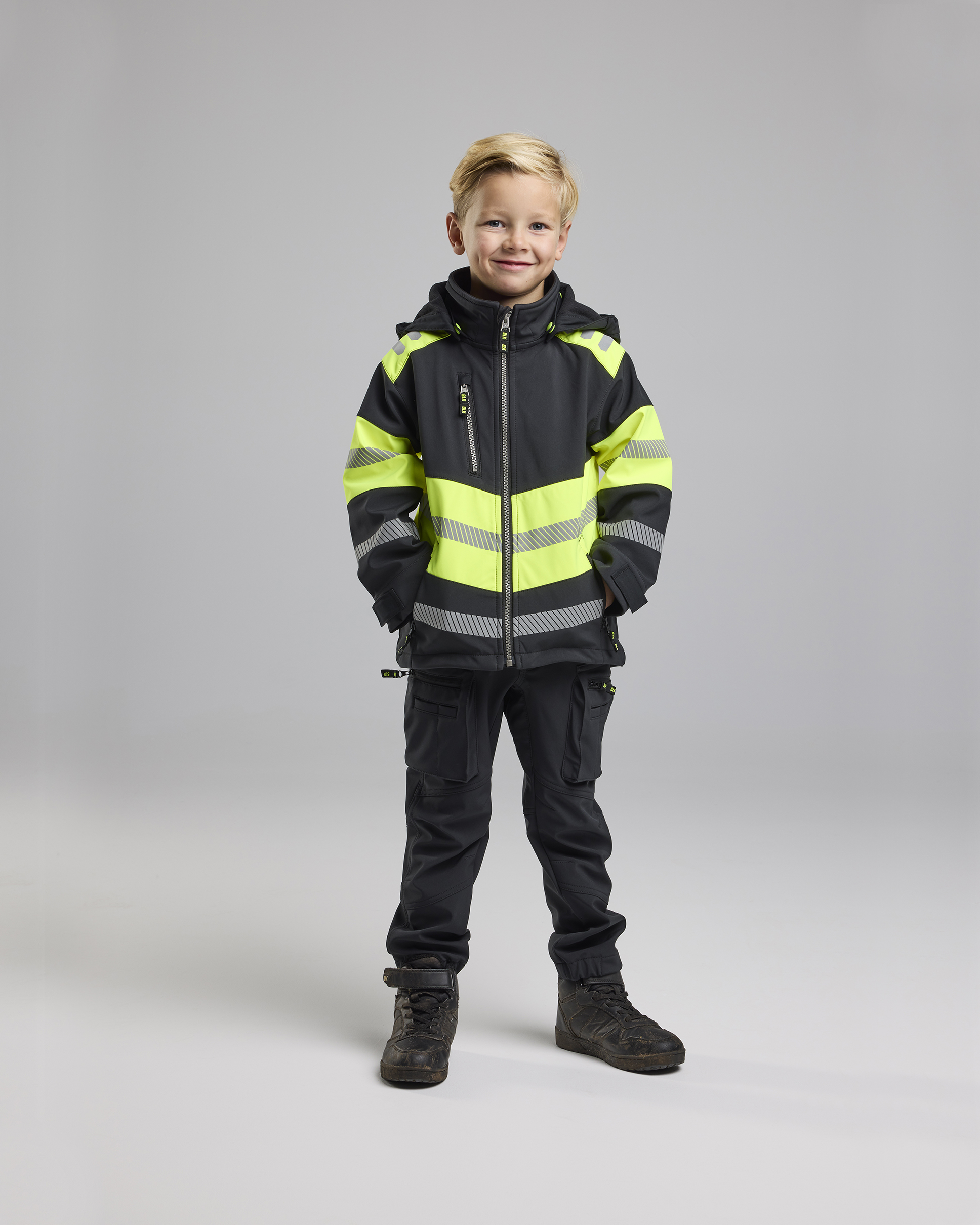 Blåkläder Kids Softshell jack 5211 detail 1