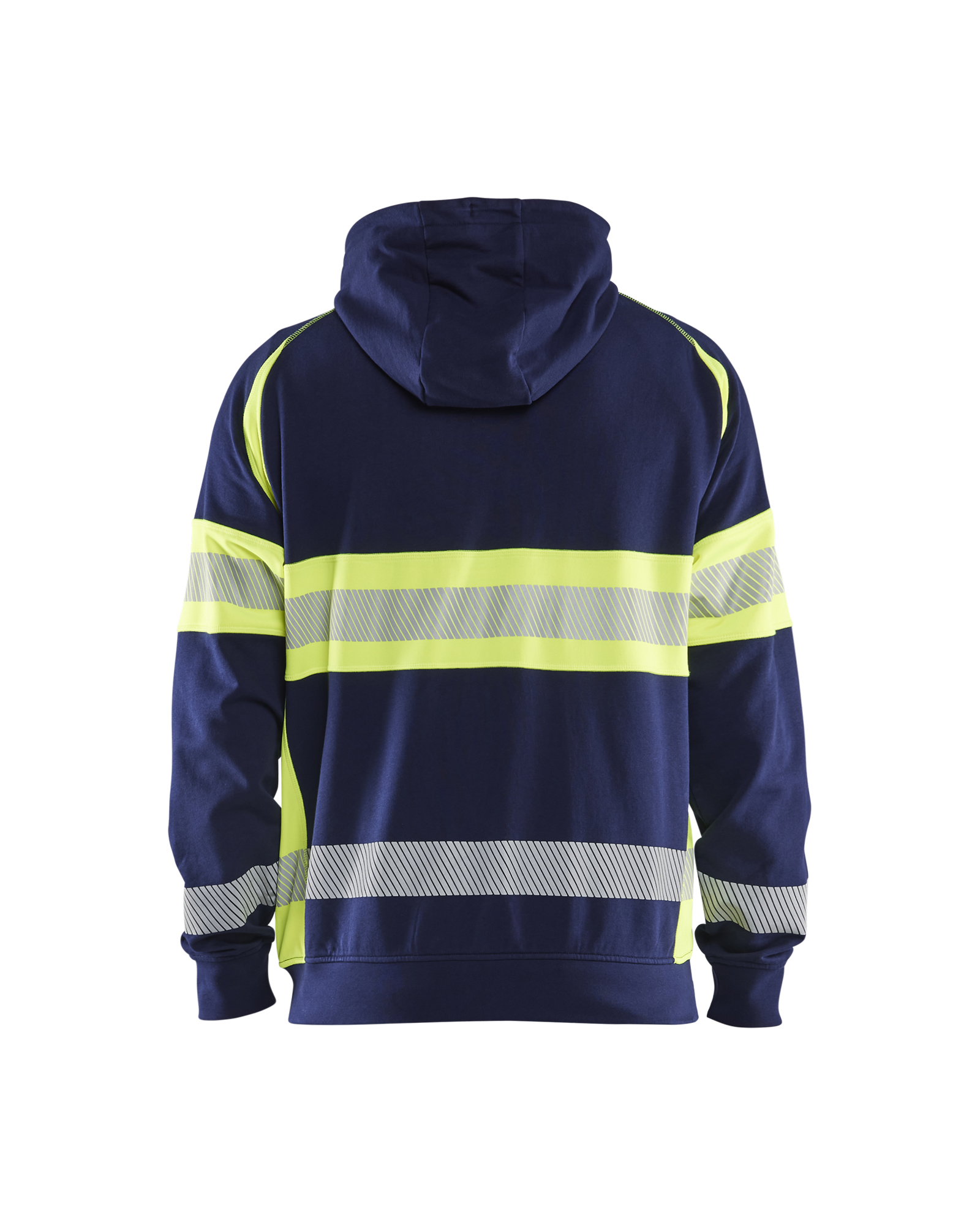 Blåkläder Hooded sweatshirt met rits High Vis 3552 - Afbeelding 4