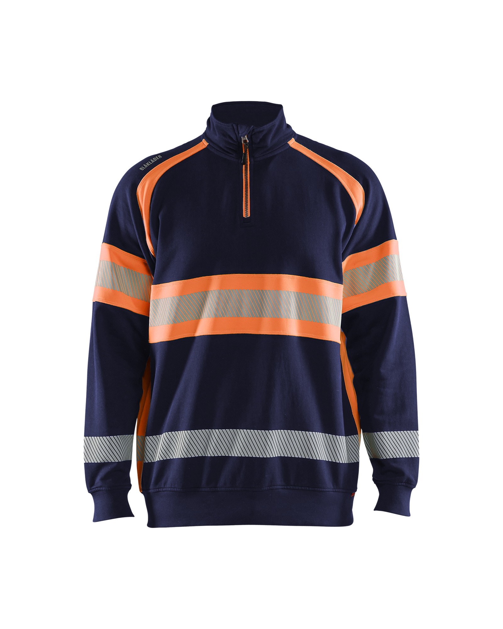 Blåkläder Sweatshirt met halve rits High Vis 3553 - Afbeelding 5