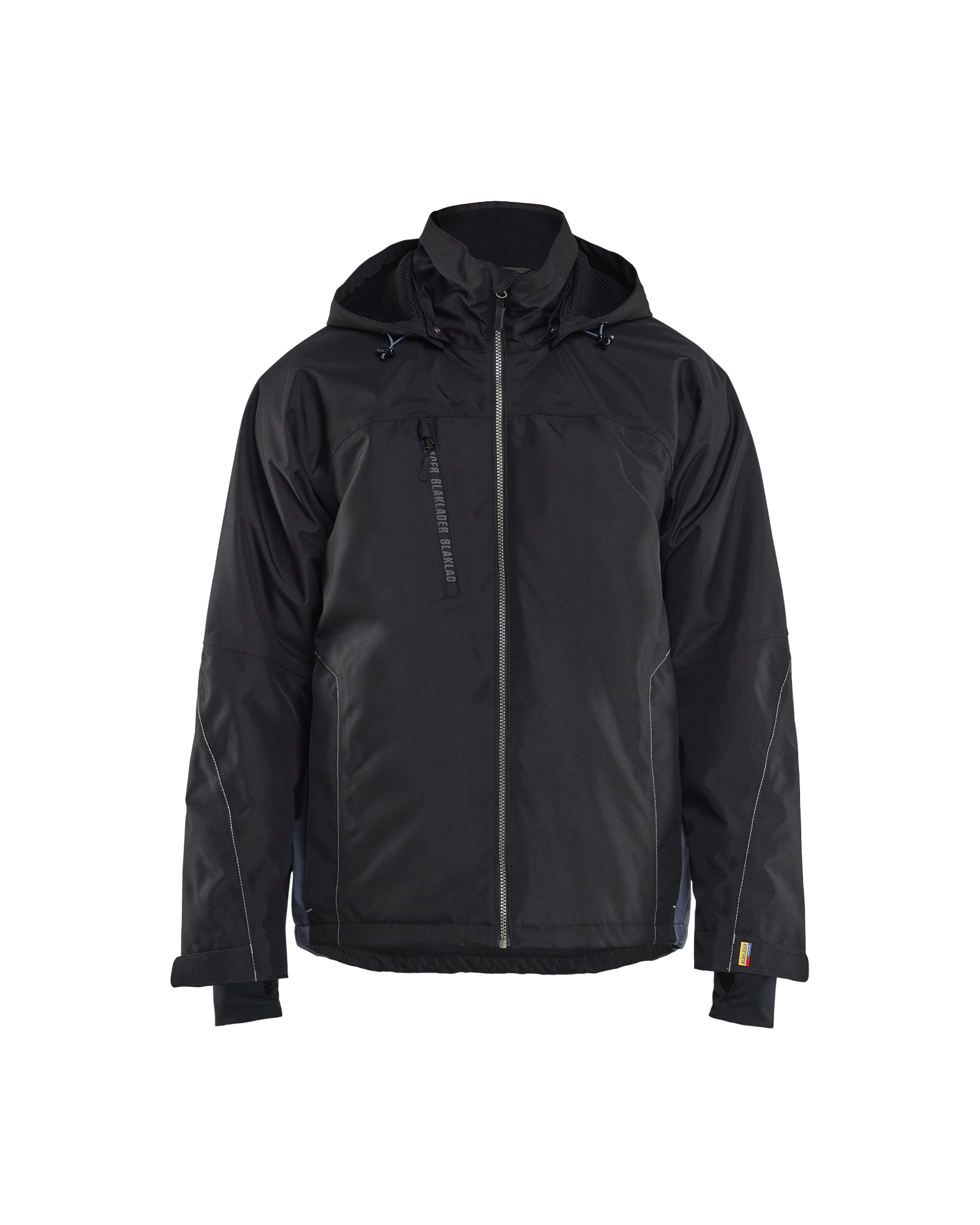 Blåkläder Lichtgewicht winterjas 4890 - Zwart/Grijs voorkant