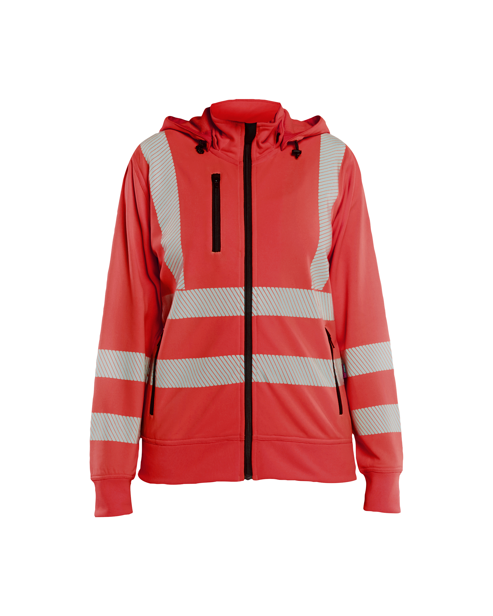Blåkläder Dames Sweatshirt met afneembare capuchon High Vis 3574 - Afbeelding 3