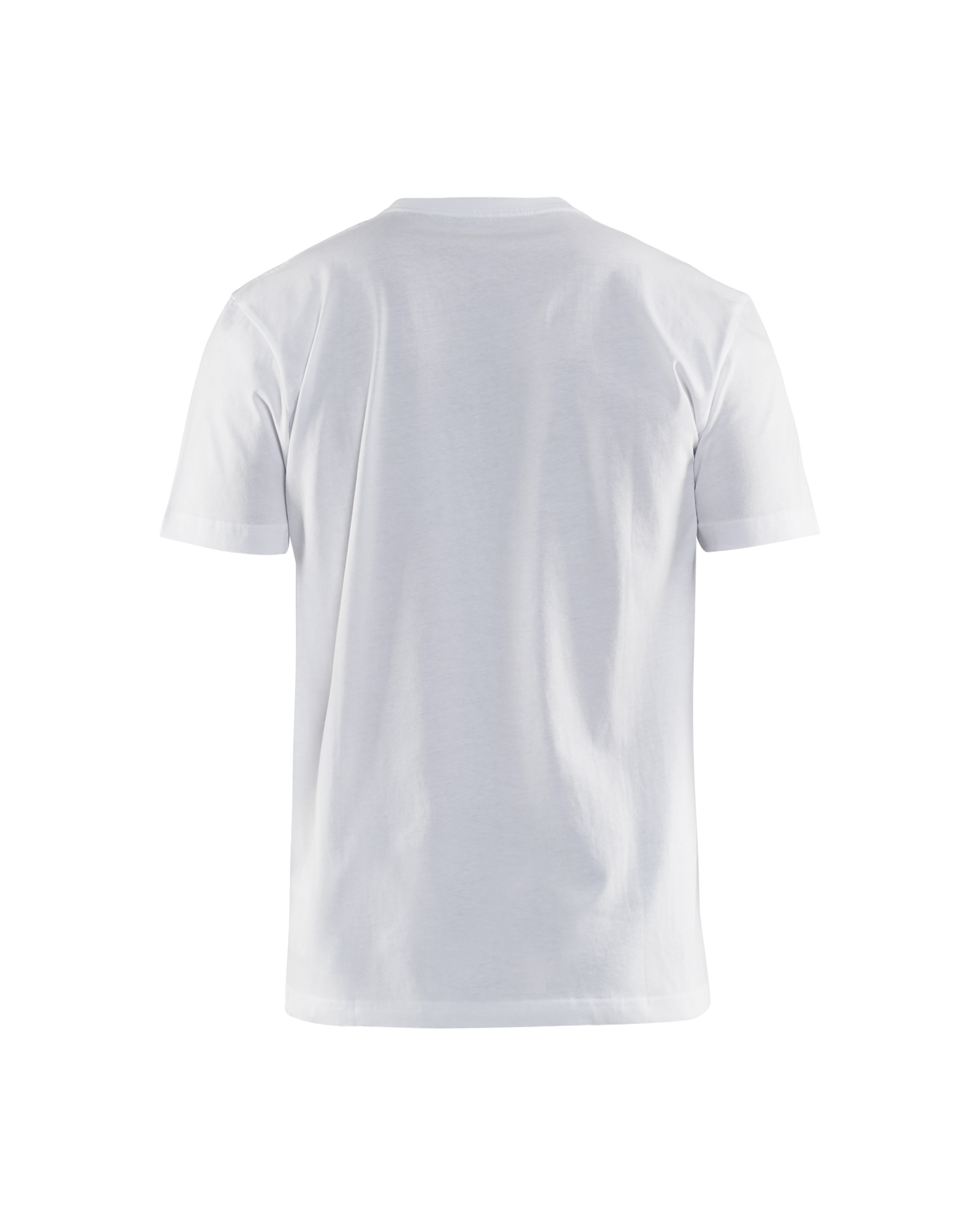 Blåkläder T-shirt 3379 - Wit / Grijs achterkant