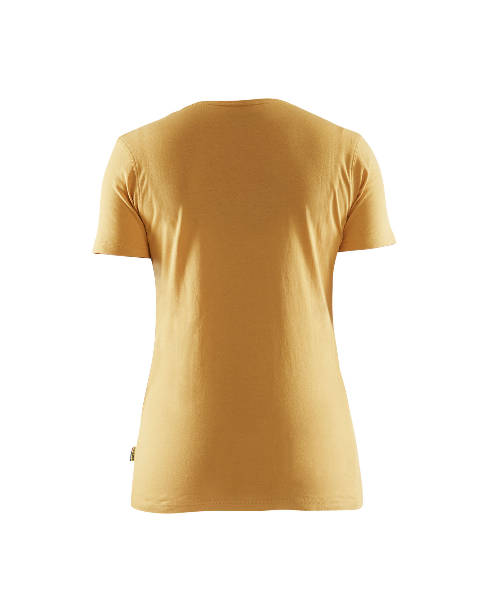 Blåkläder Dames T-shirt 3D 3431 - Honinggoud achterkant