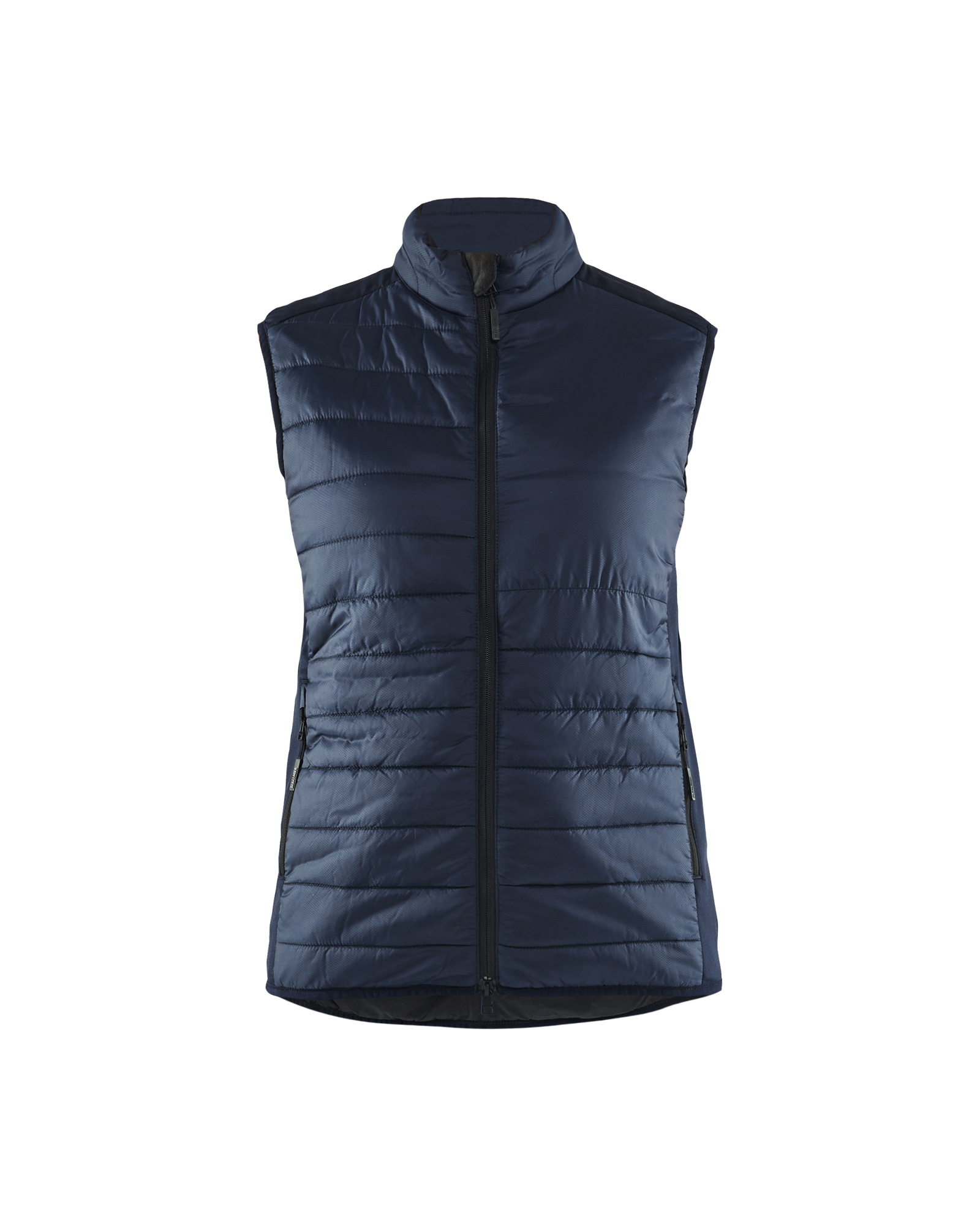 Blåkläder Dames gevoerde bodywarmer 3864 - Donker Marineblauw voorkant