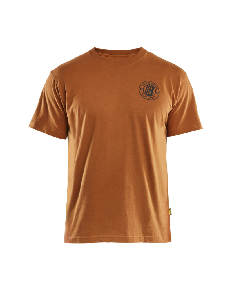 Blåkläder T-shirt Limited Grit Vlag 9420 - Roest voorkant
