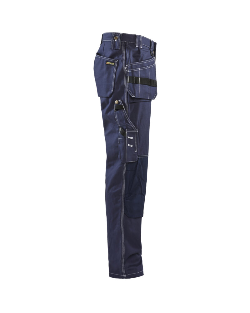 Blåkläder Werkbroek met gereedschapszakken katoen 15301370 - zijkant