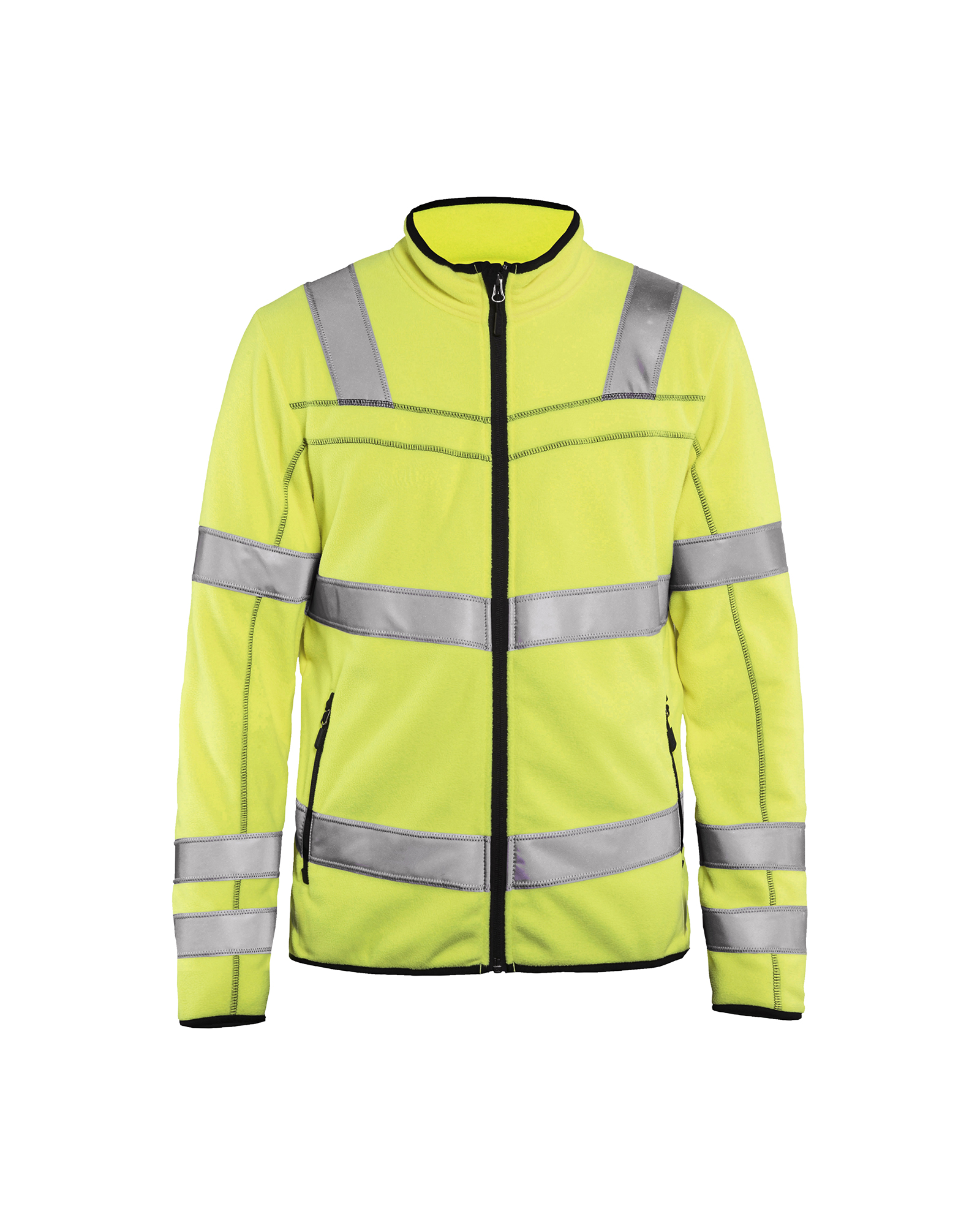 Blåkläder Microfleecevest High Vis 4941 - High Vis Geel voorkant