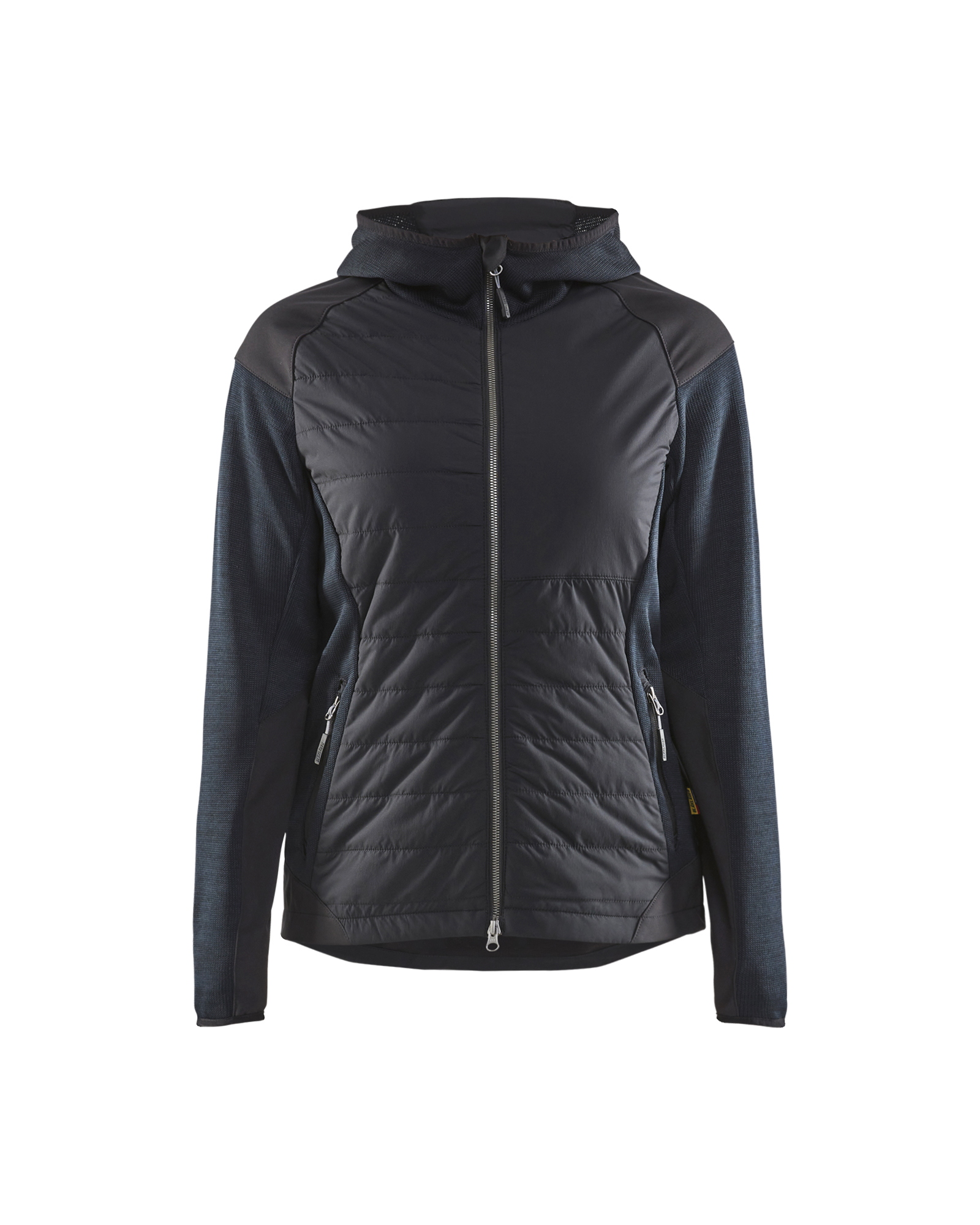 Blåkläder Dames hybride jack 5931 - Donker marineblauw / Zwart voorkant