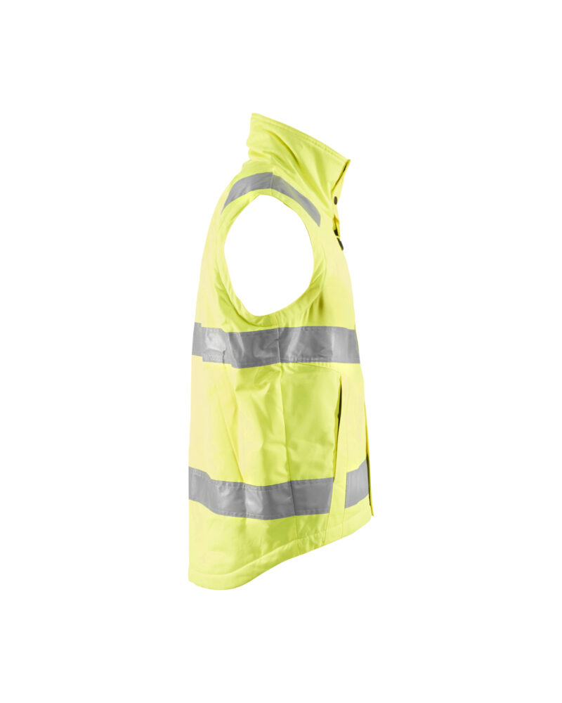 Blåkläder Bodywarmer High Vis 3870 - High Vis Geel zijkant