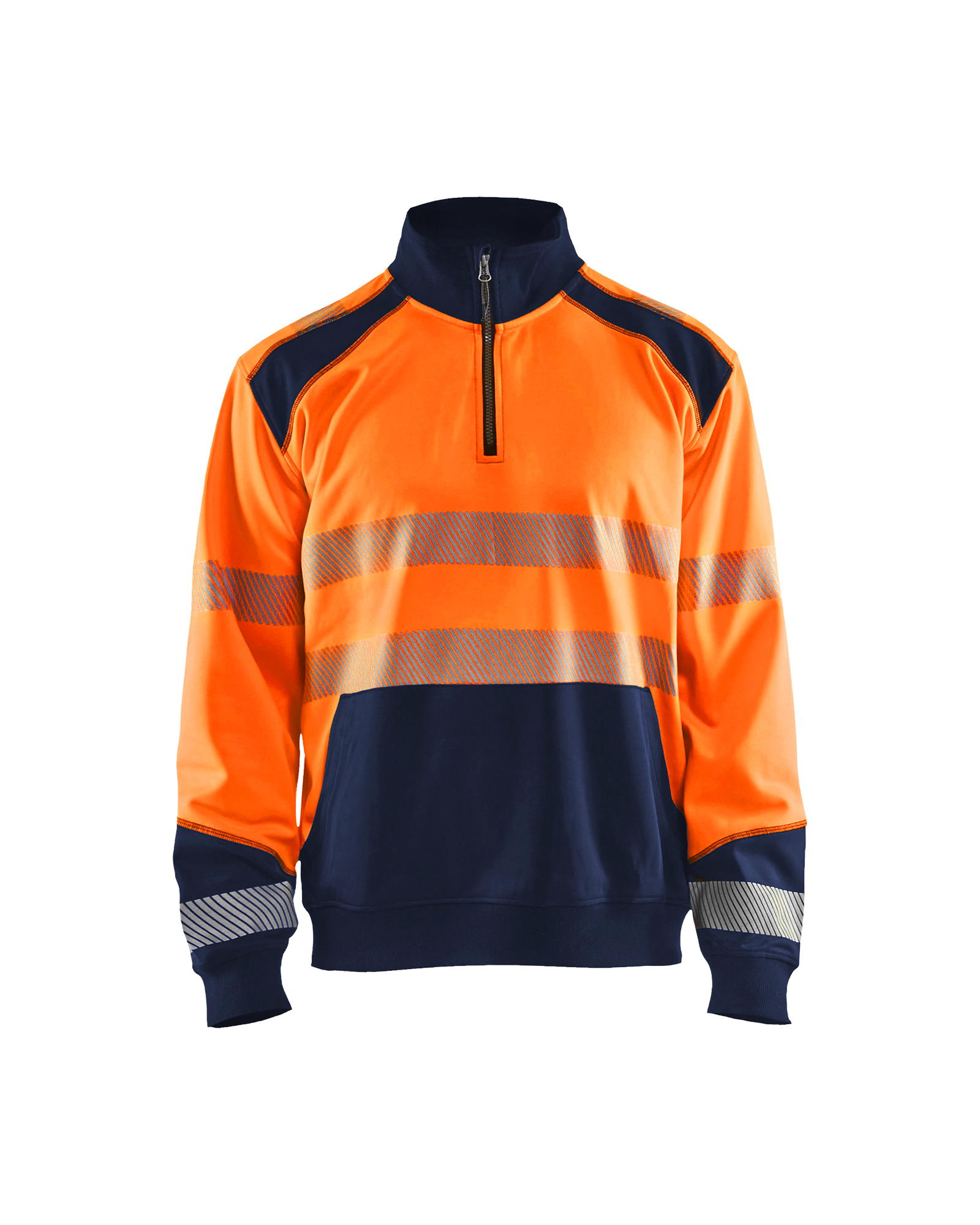 Blåkläder Sweatshirt met halve rits High Vis 3556 - Afbeelding 6