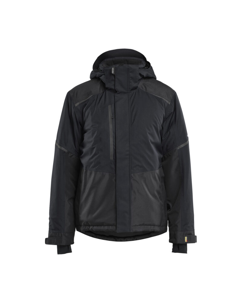 Blåkläder Winterjas 4881 - Zwart voorkant