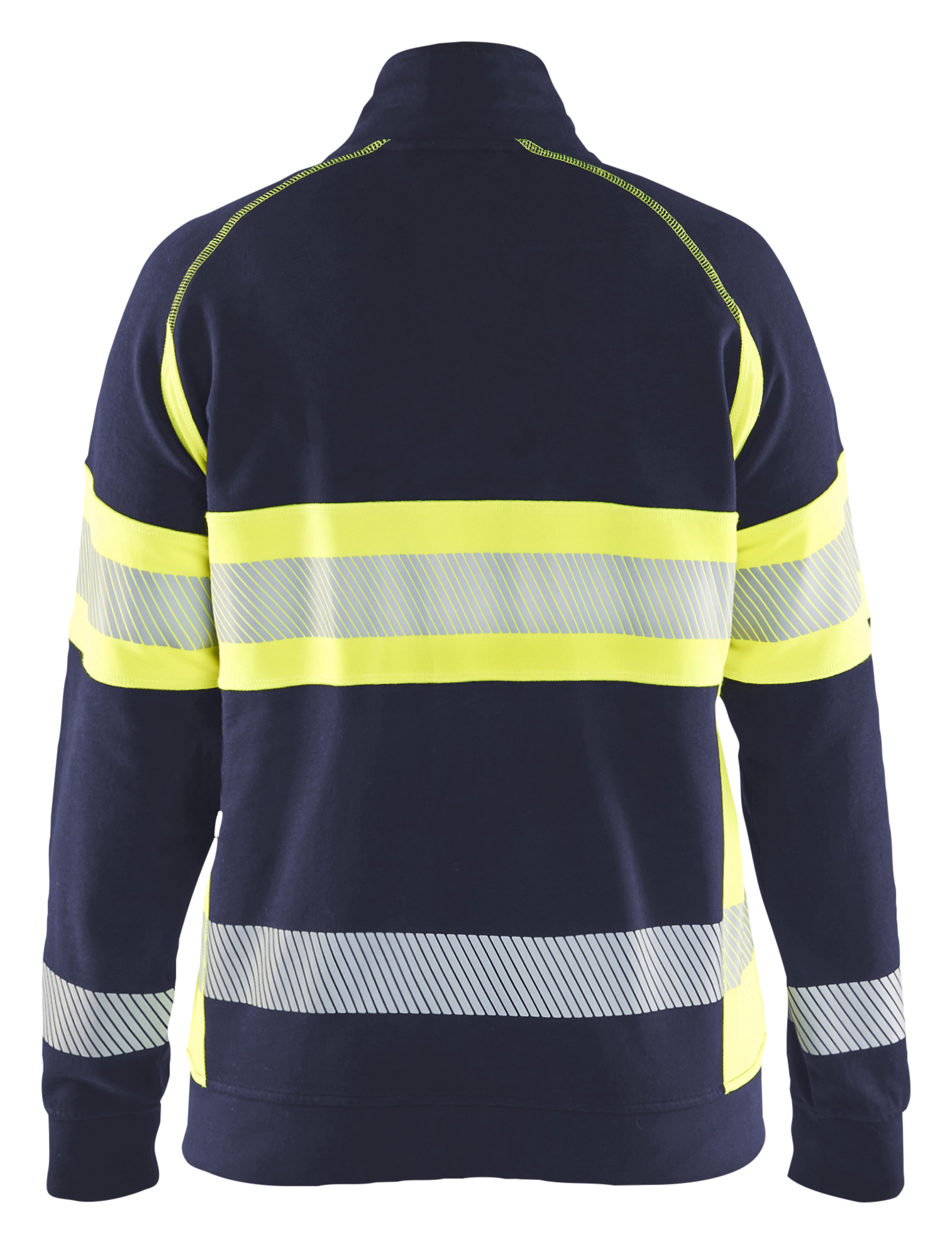 Blåkläder Dames sweatshirt met rits High Vis 3505 - Afbeelding 3