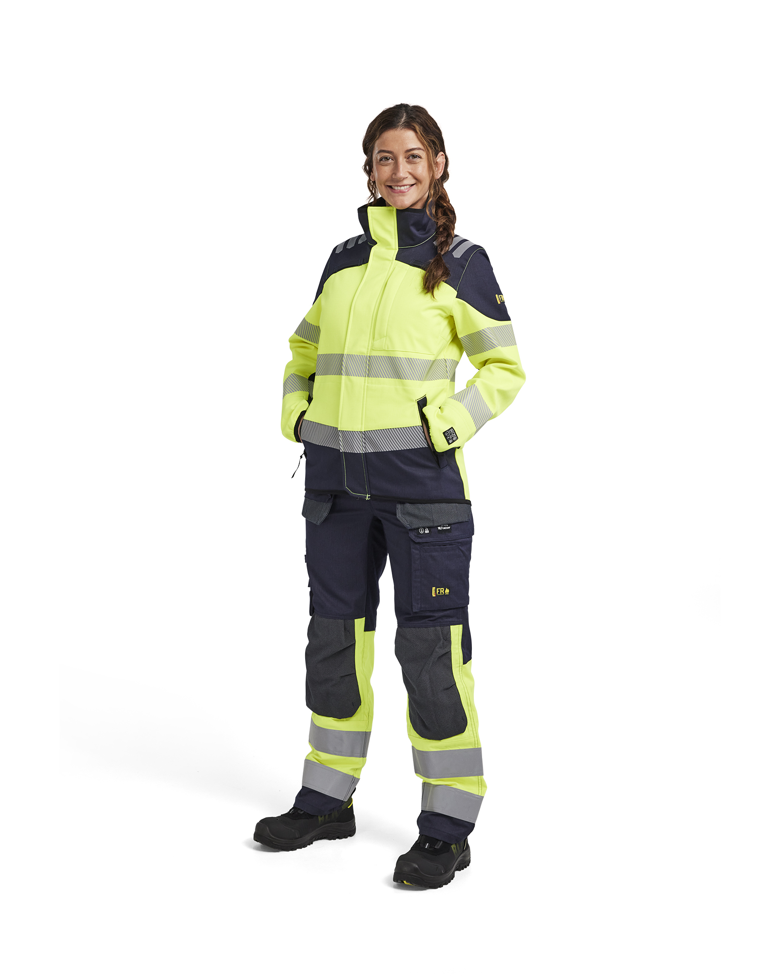 Blåkläder APC 2 Dames Multinorm Softshell jack inherent 4448 detail 3
