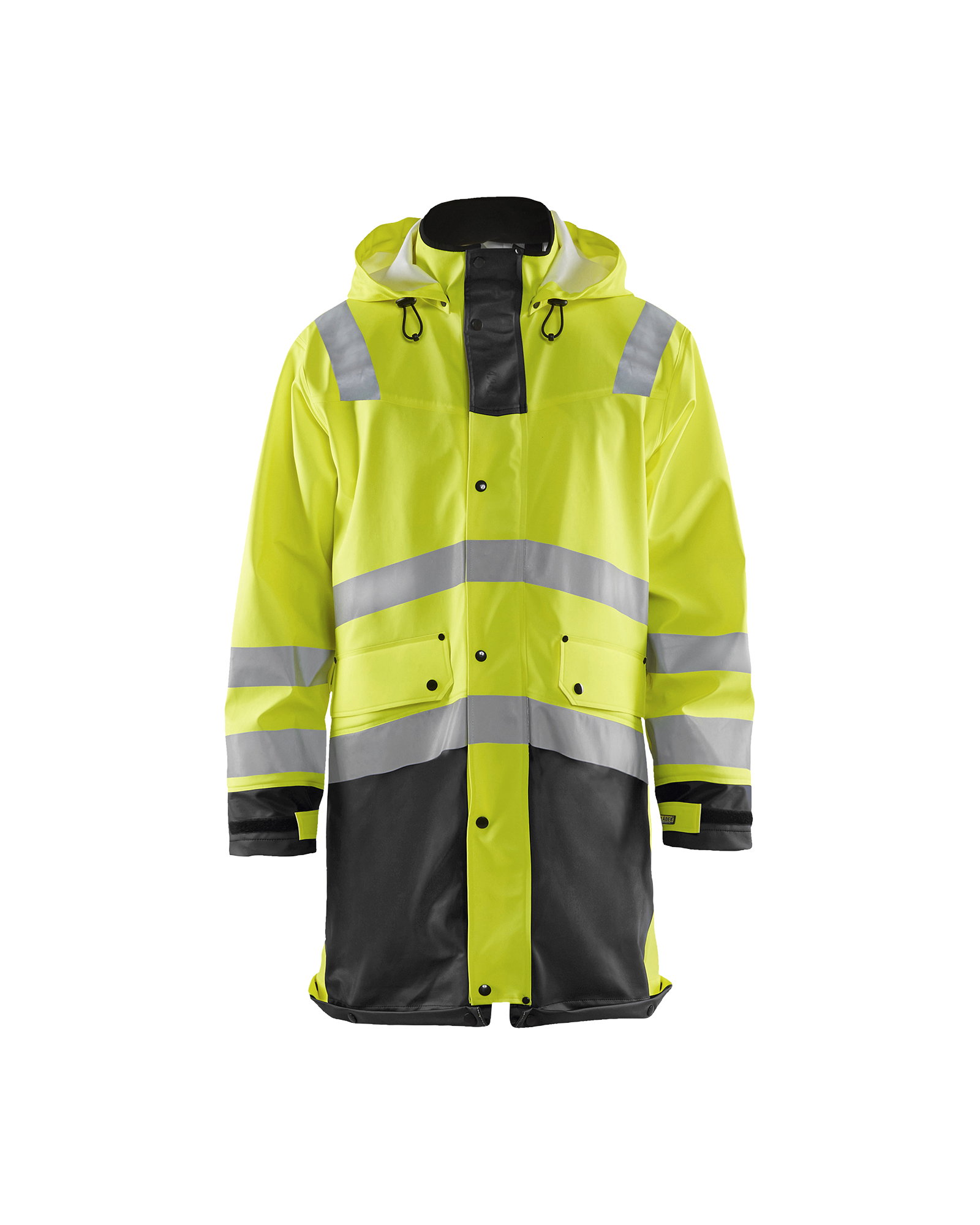 Blåkläder Regenparka High Vis LEVEL 3 4326 - High Vis Geel/Zwart voorkant