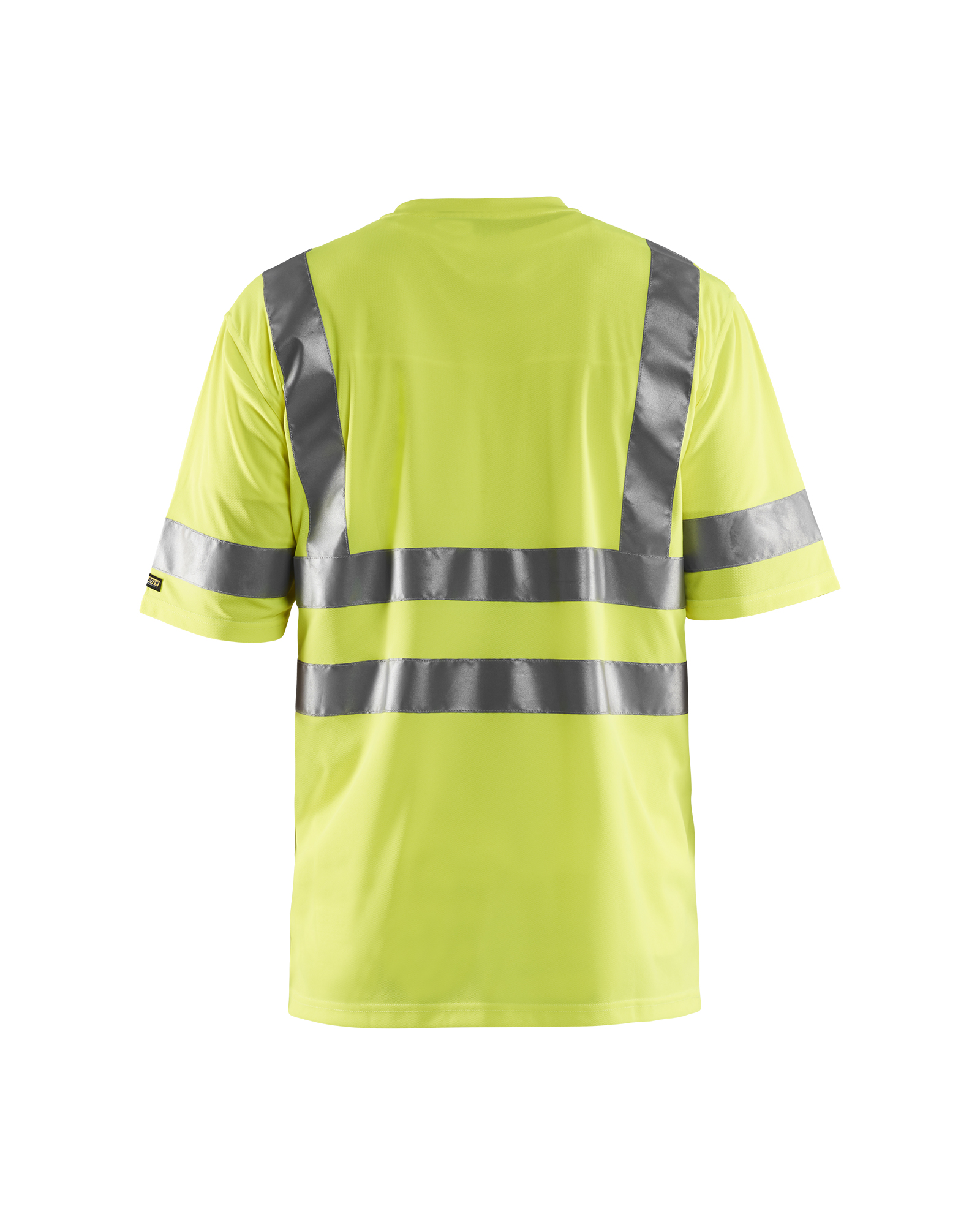 Blåkläder T-shirt High Vis 3413 - High Vis Geel achterkant