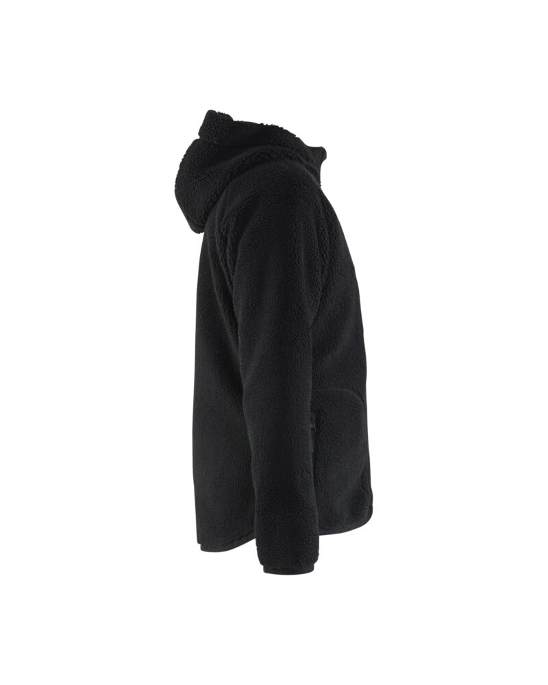 Blåkläder Dames pilé vest 4727 - Zwart zijkant