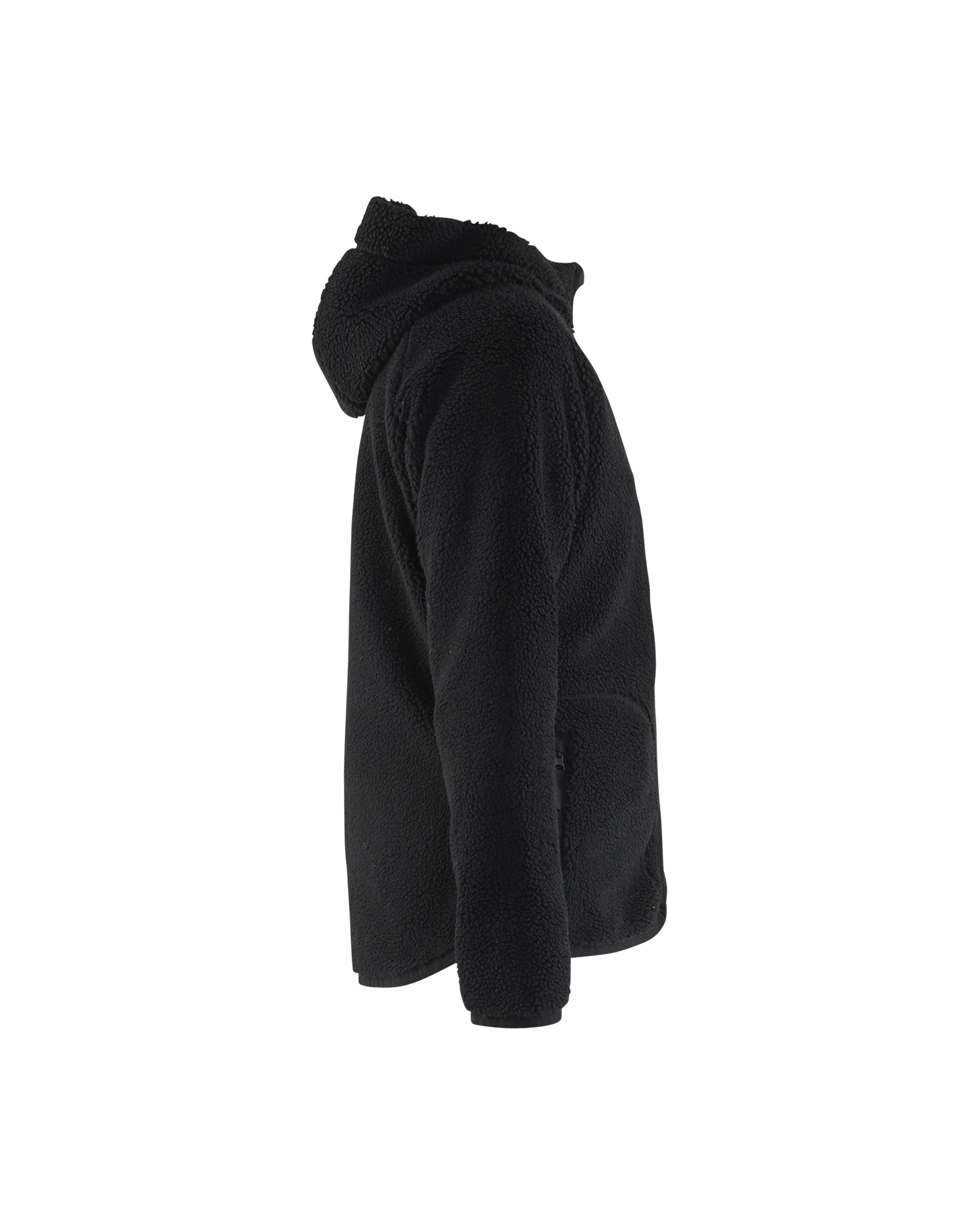 Blåkläder Dames pilé vest 4727 - Zwart zijkant