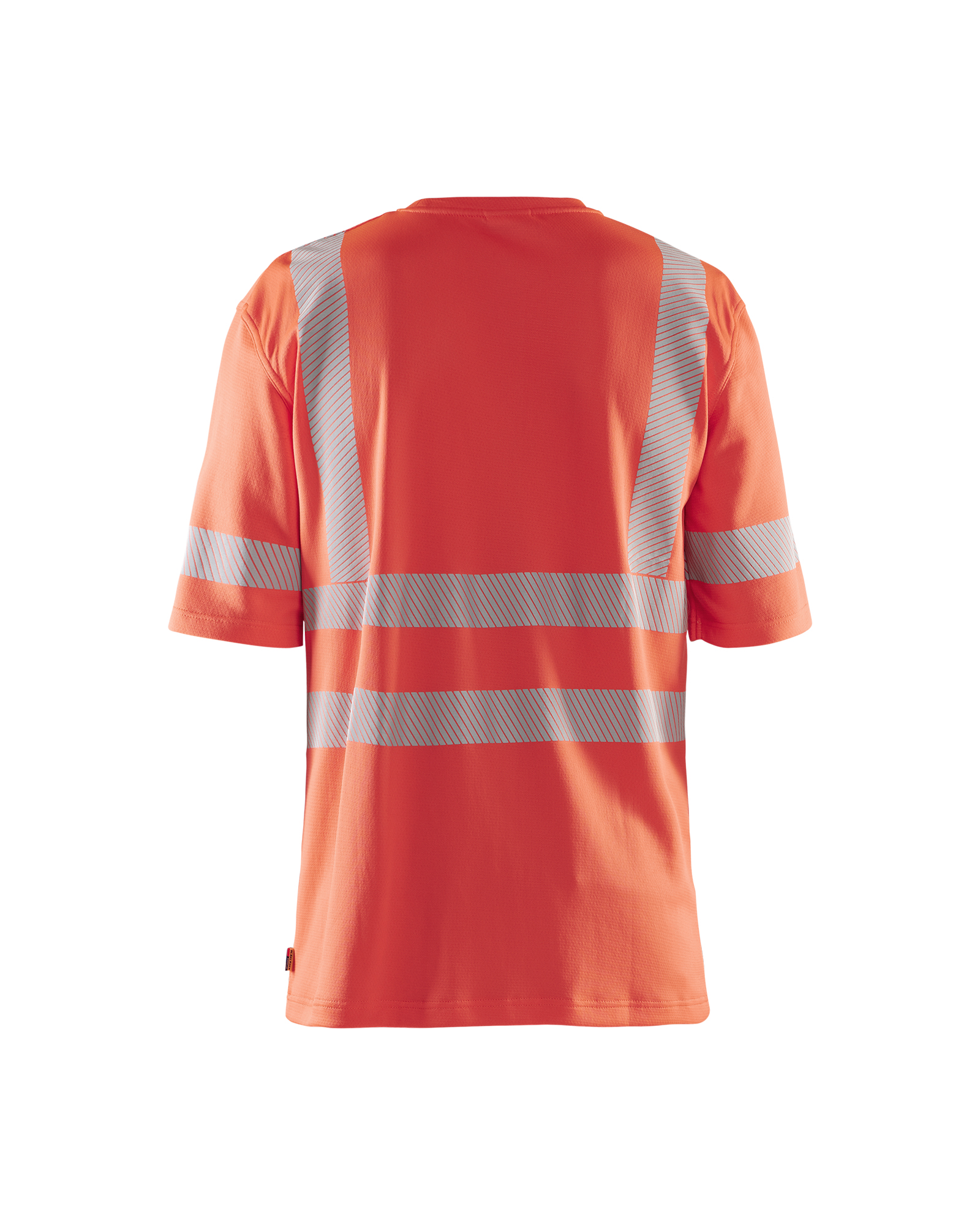 Blåkläder T-shirt High vis 3522 - High Vis Rood achterkant