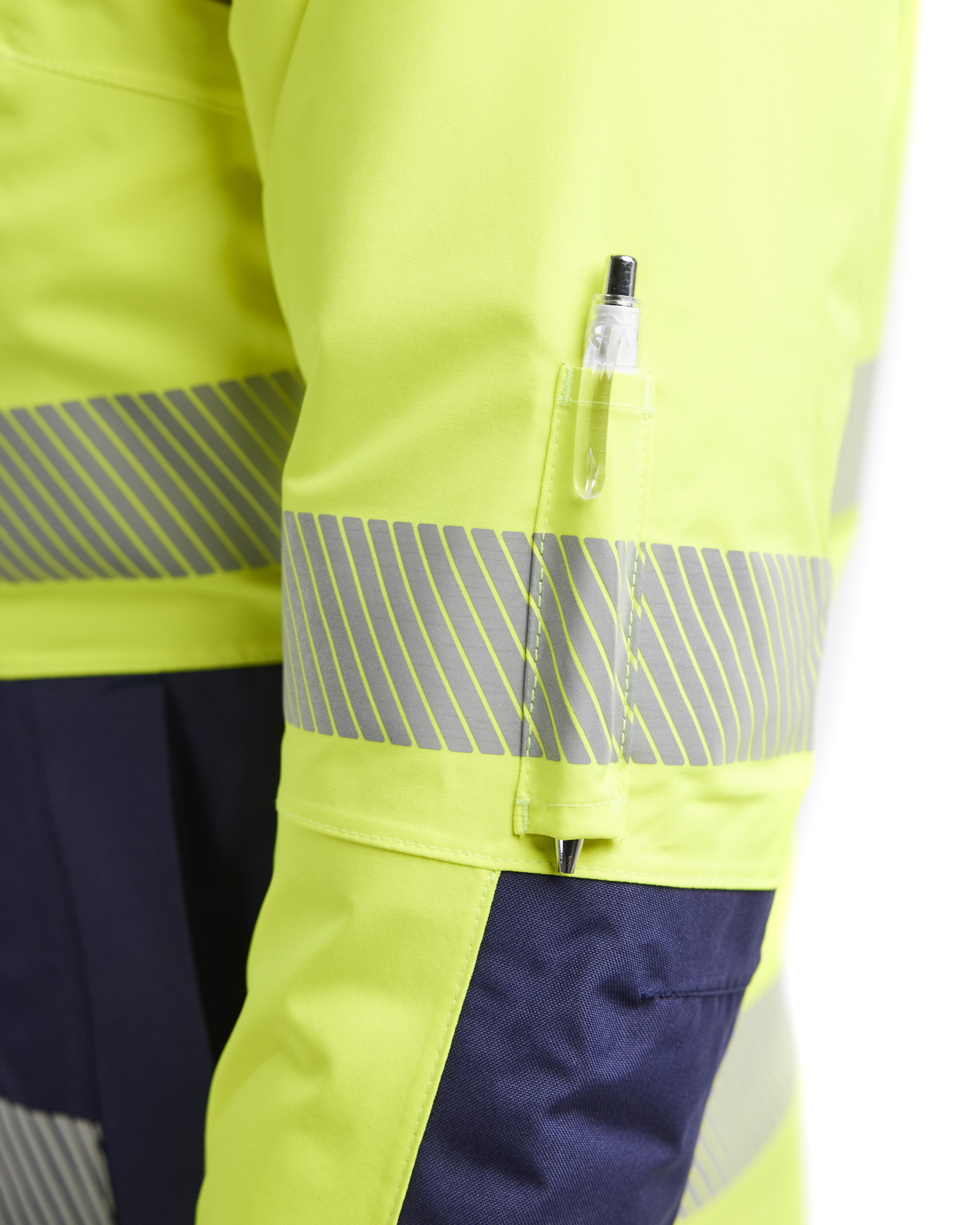 Blåkläder Dames Winterjas High Vis 4456 detail 1