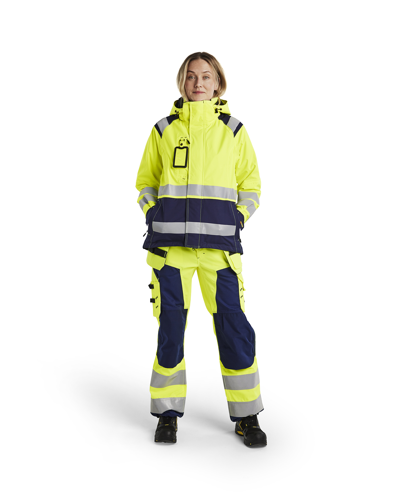 Blåkläder Dames Shell jack High Vis 4904 detail 3