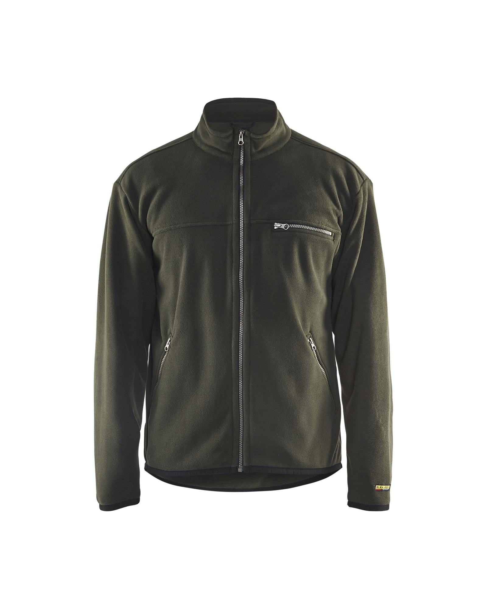 Blåkläder Fleecevest 4830 - Groen voorkant