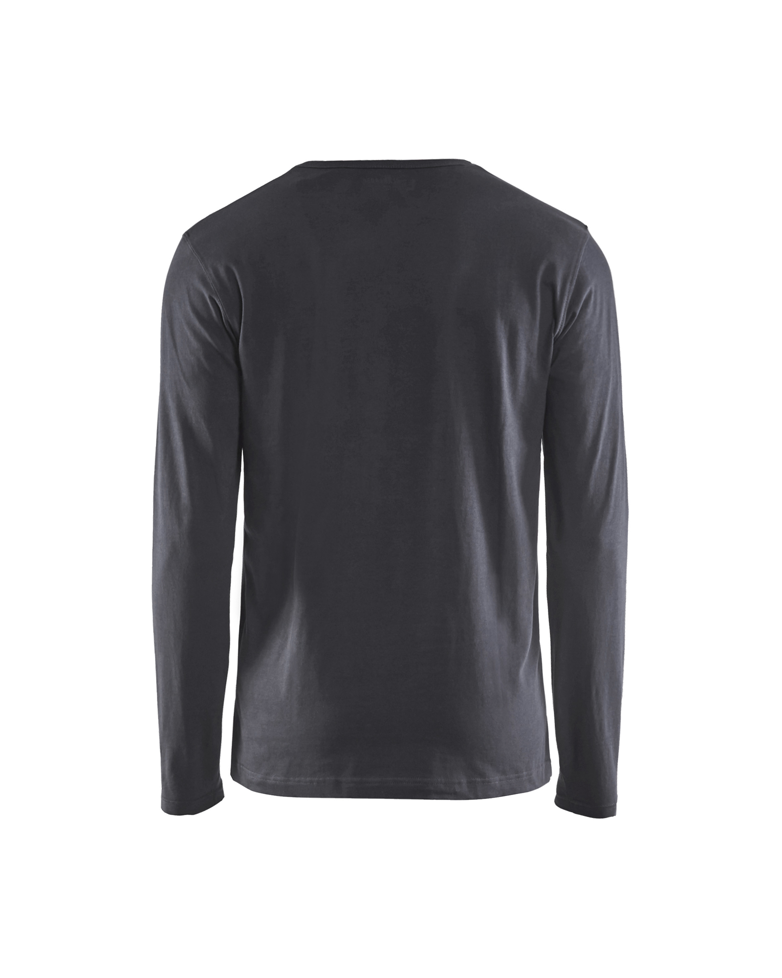 Blåkläder T-shirt lange mouwen 3500 - Medium grijs achterkant