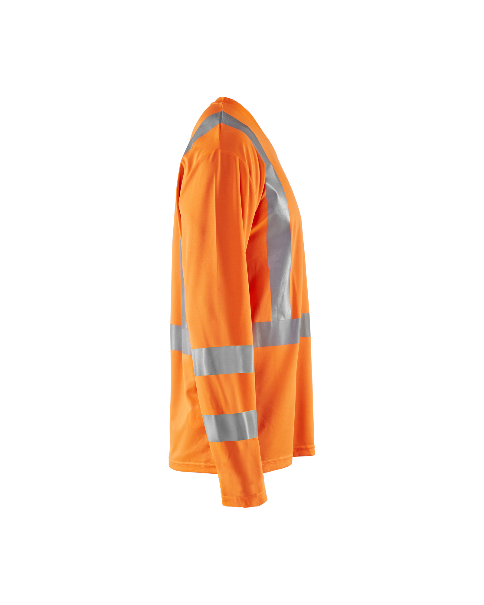 Blåkläder UV-T-shirt lange mouwen High Vis 3383 - High Vis Oranje zijkant