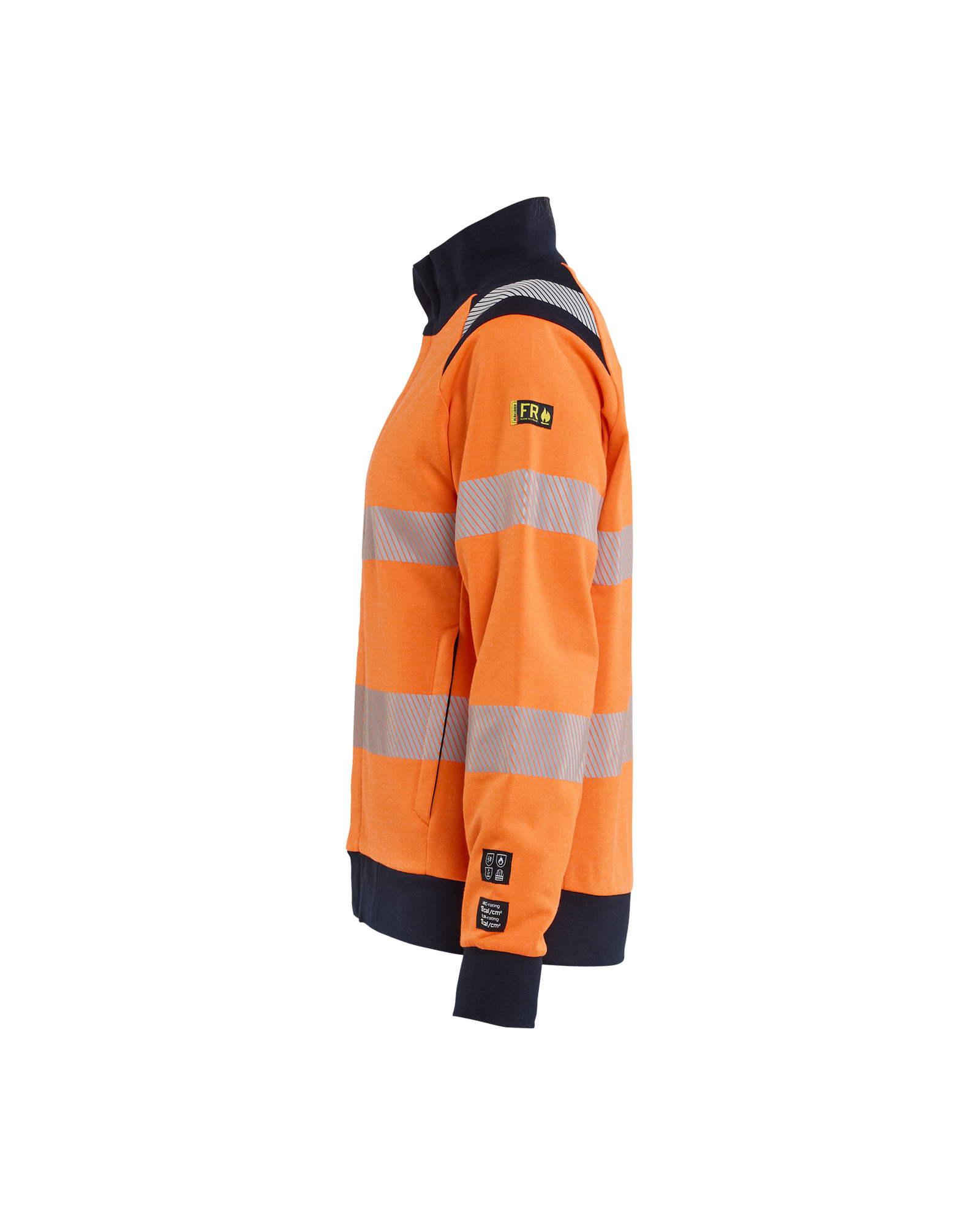 Blåkläder Dames multinorm sweatshirt met rits inherent 3471 - Afbeelding 3