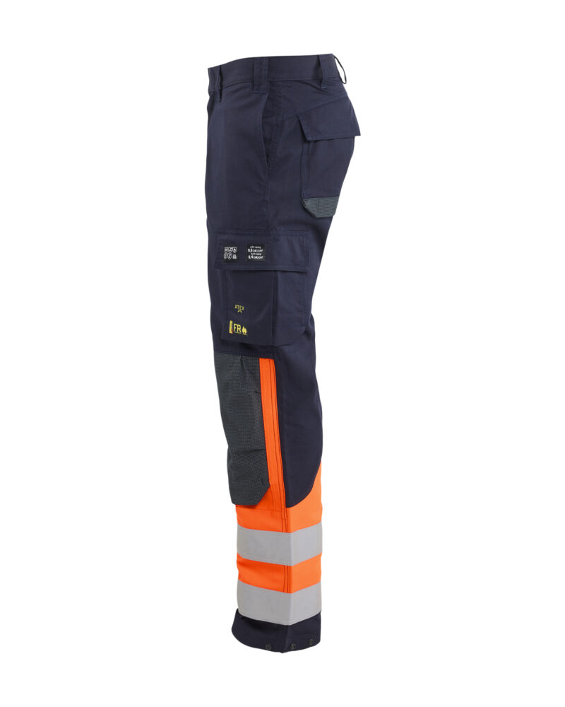 Blåkläder Multinorm werkbroek inherent 14881524 - zijkant