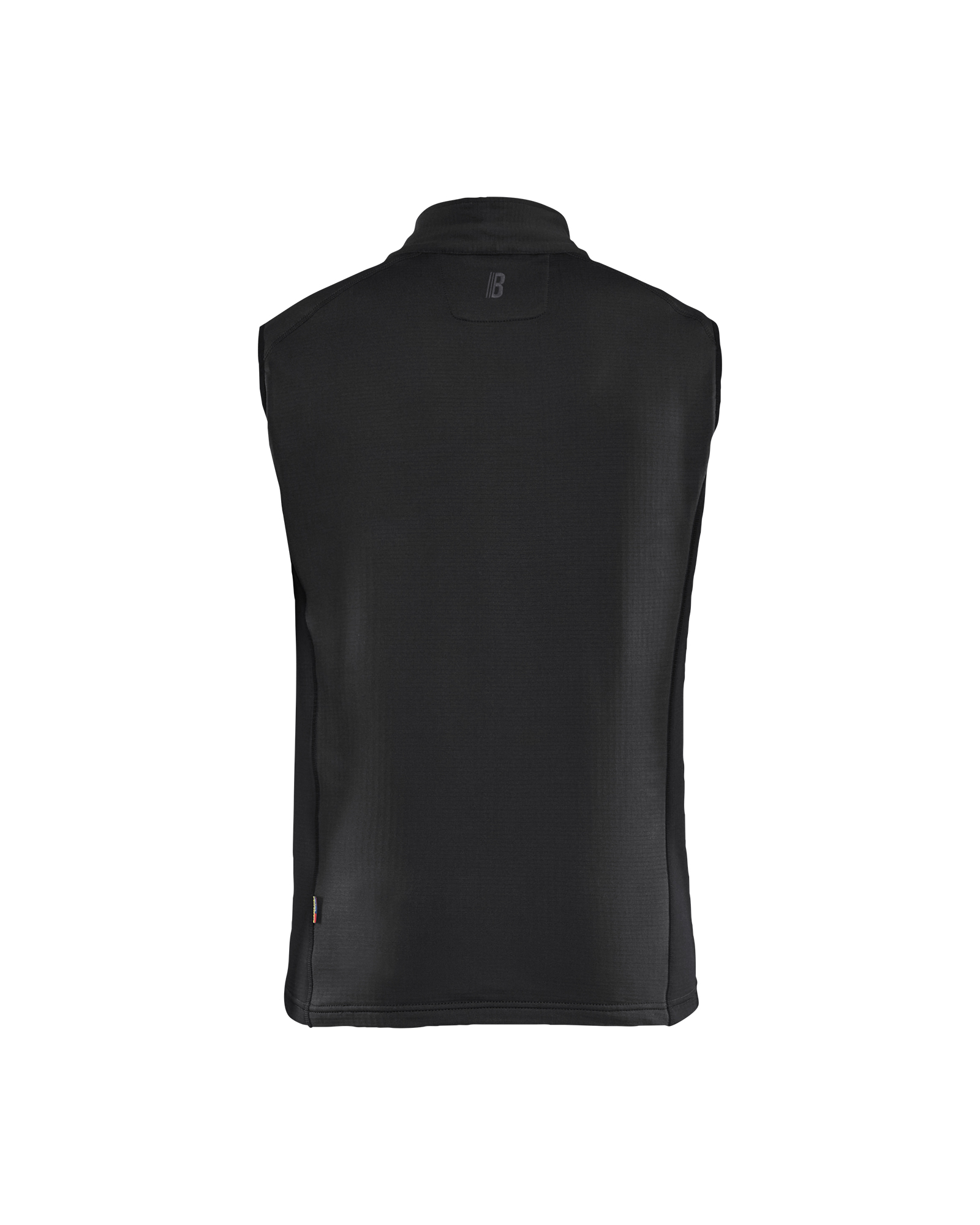 Blåkläder STRIKER Bodywarmer fleece 4736 - Zwart achterkant