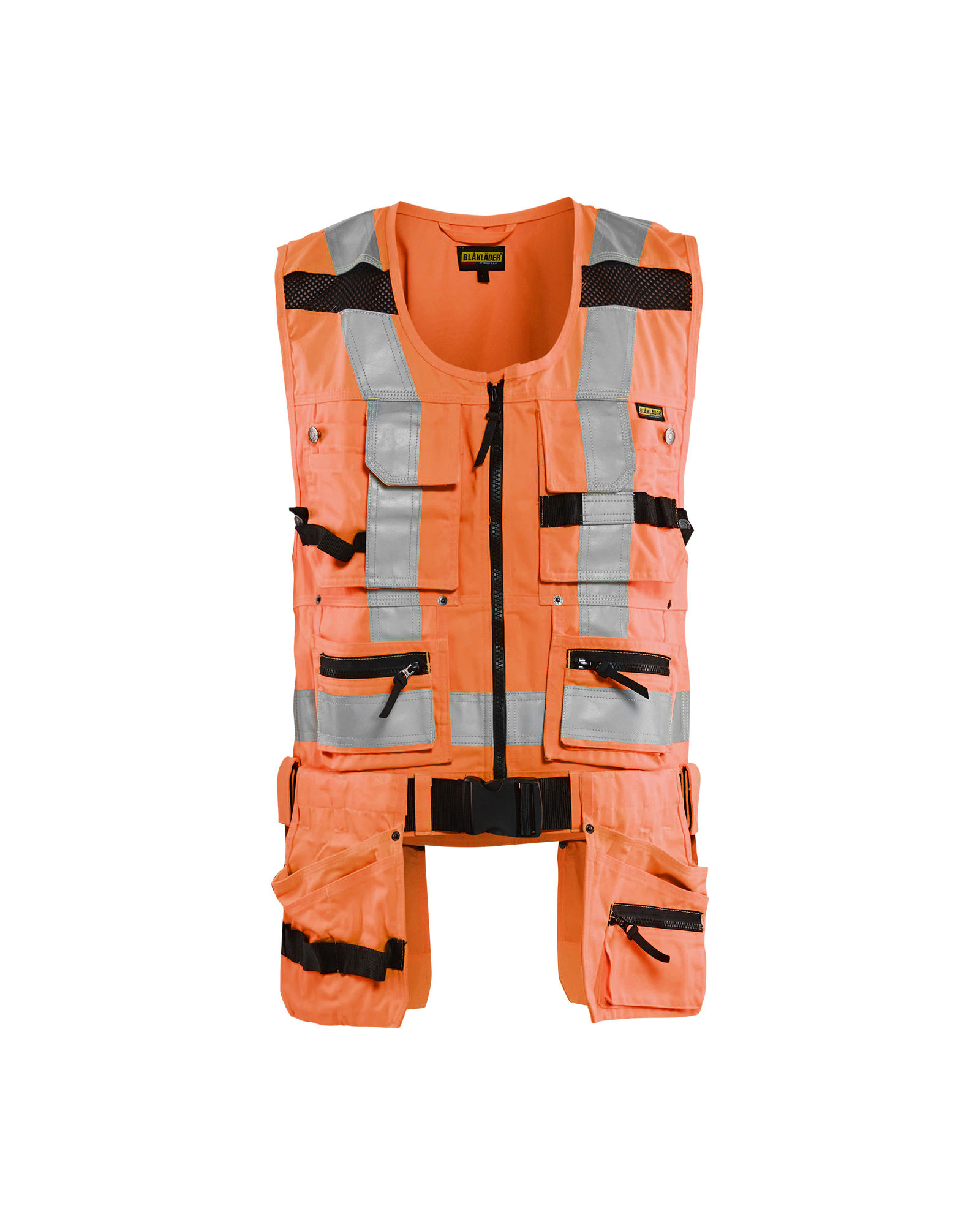 Blåkläder Werkvest High Vis 3032 - High Vis Oranje voorkant