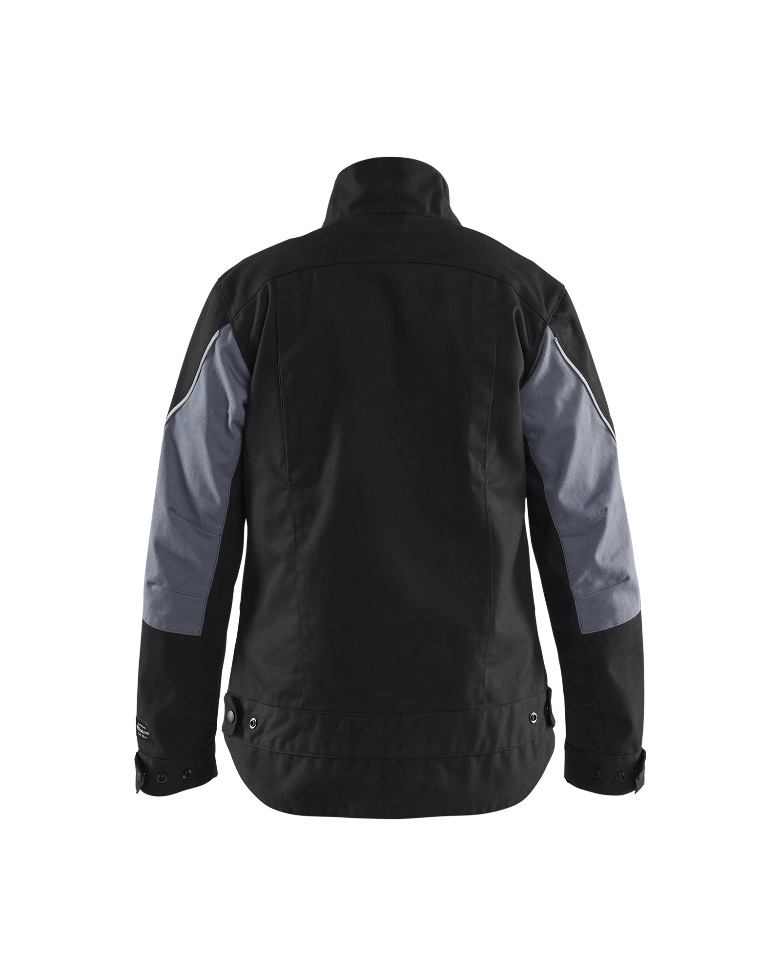 Blåkläder Dames Vlamvertragend jack 4071 - Zwart/Grijs achterkant