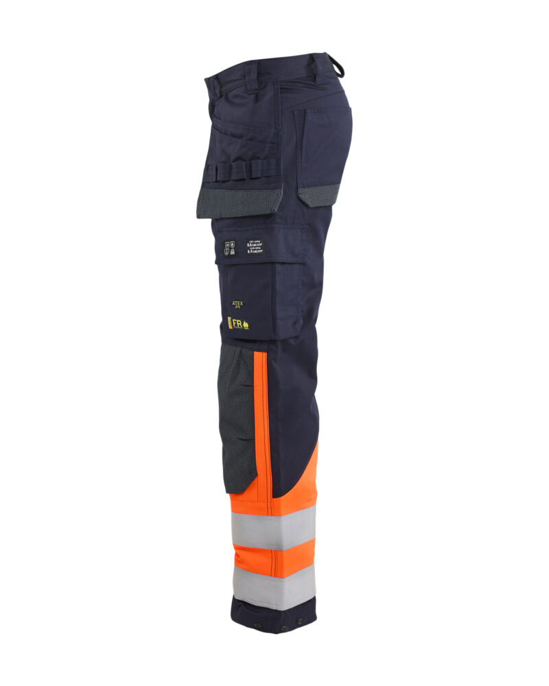 Blåkläder Multinorm werkbroek met gereedschapszakken inherent 1489 - zijkant