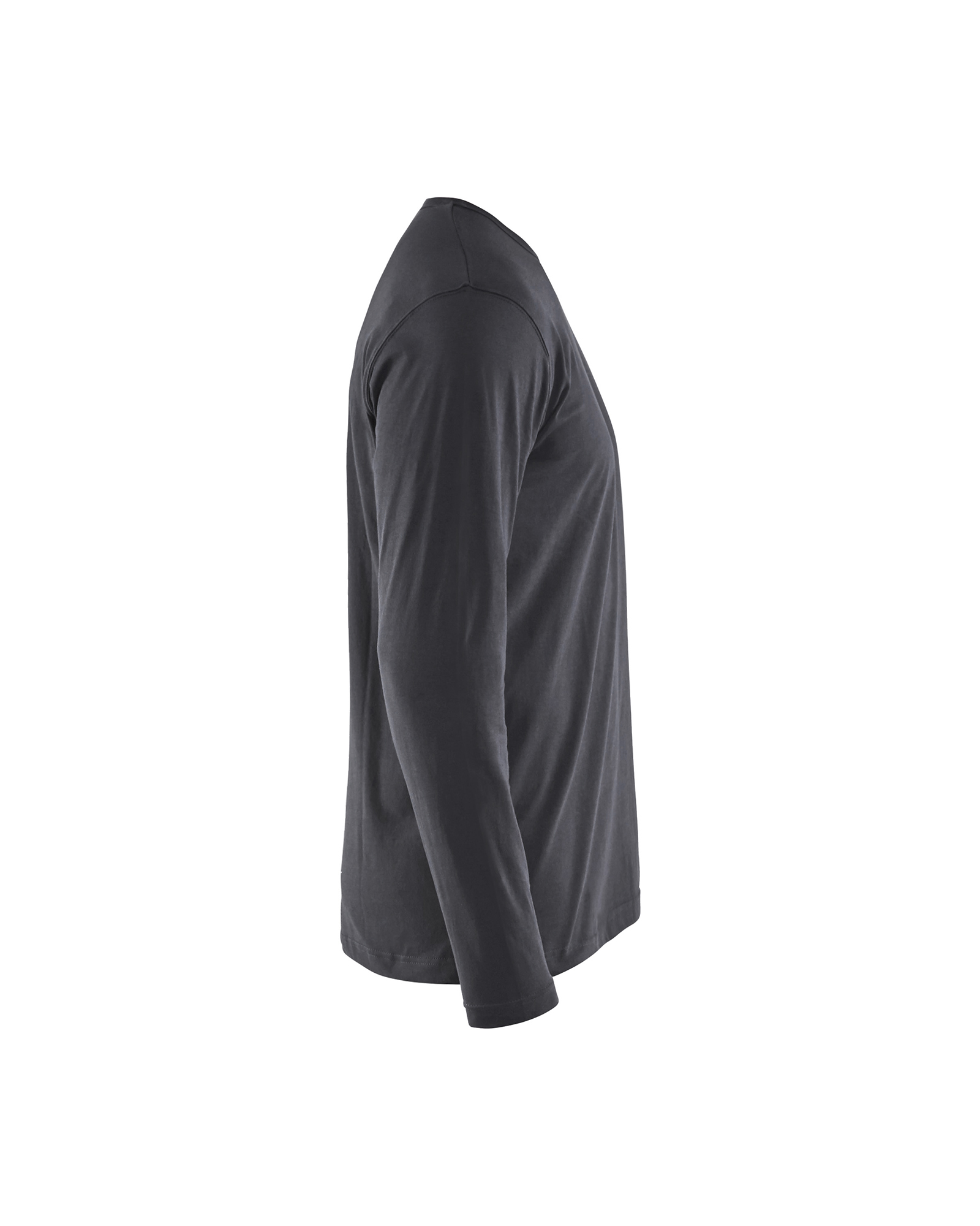 Blåkläder T-shirt lange mouwen 3500 - Medium grijs zijkant