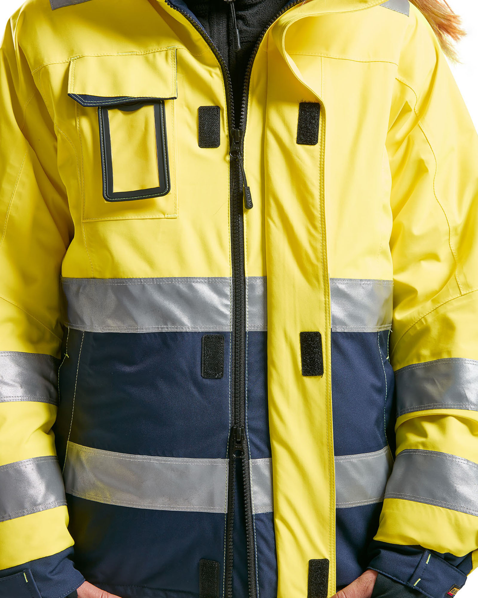Blåkläder Dames Winterjas High Vis 4872 detail 3