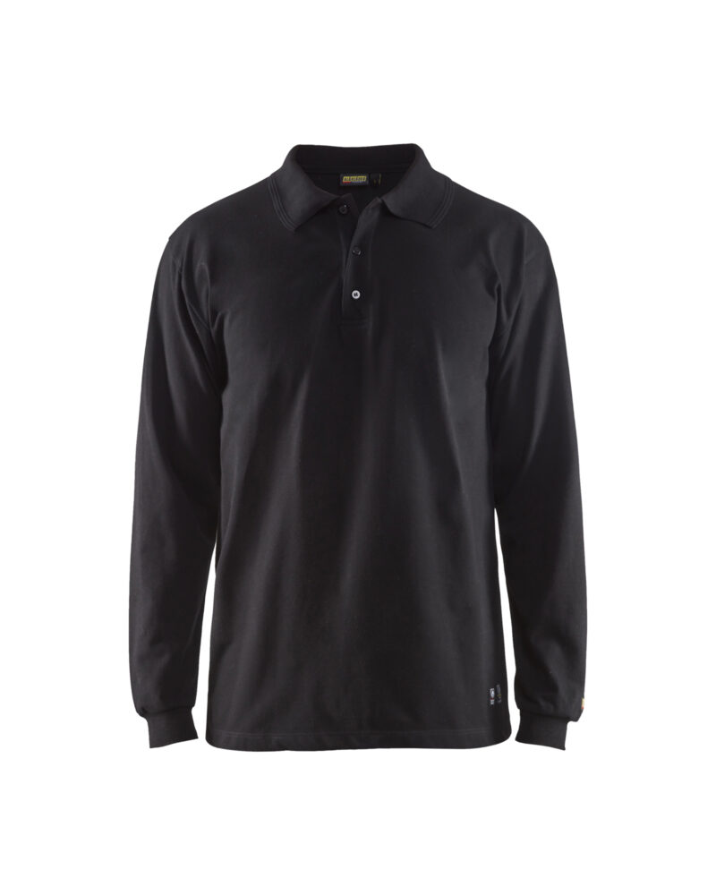 Blåkläder Vlamvertragende Polo Piqué lange mouwen inherent 3374