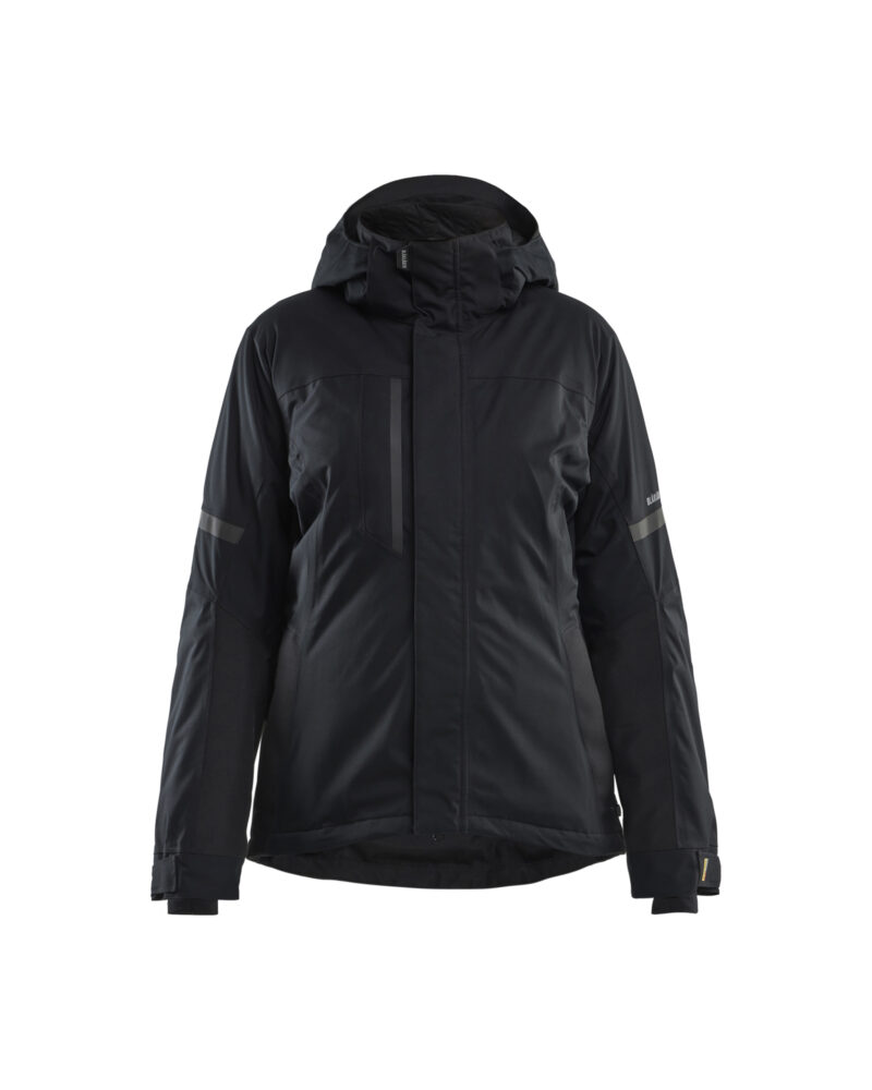 Blåkläder Dames winterjas 4971 - Zwart voorkant