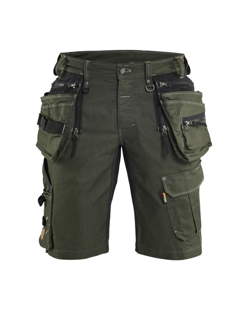 Blåkläder Short denim stretch X1900 1992 - voorkant