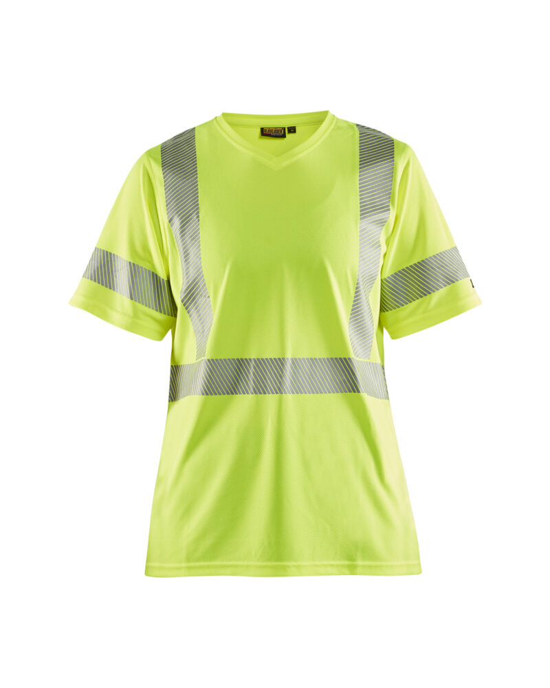 Blåkläder Dames UV-T-shirt High Vis 3336 - High Vis Geel voorkant