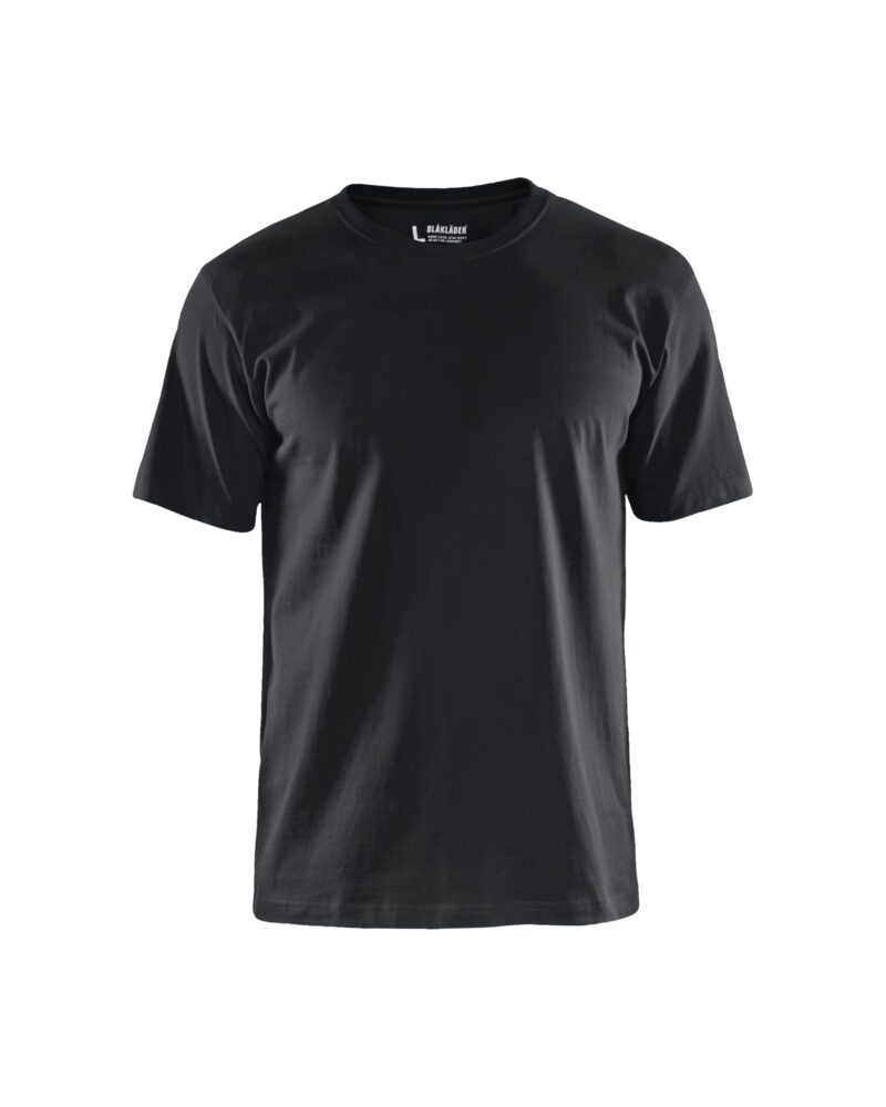 Blåkläder T-shirt multipack 3602 - Zwart voorkant
