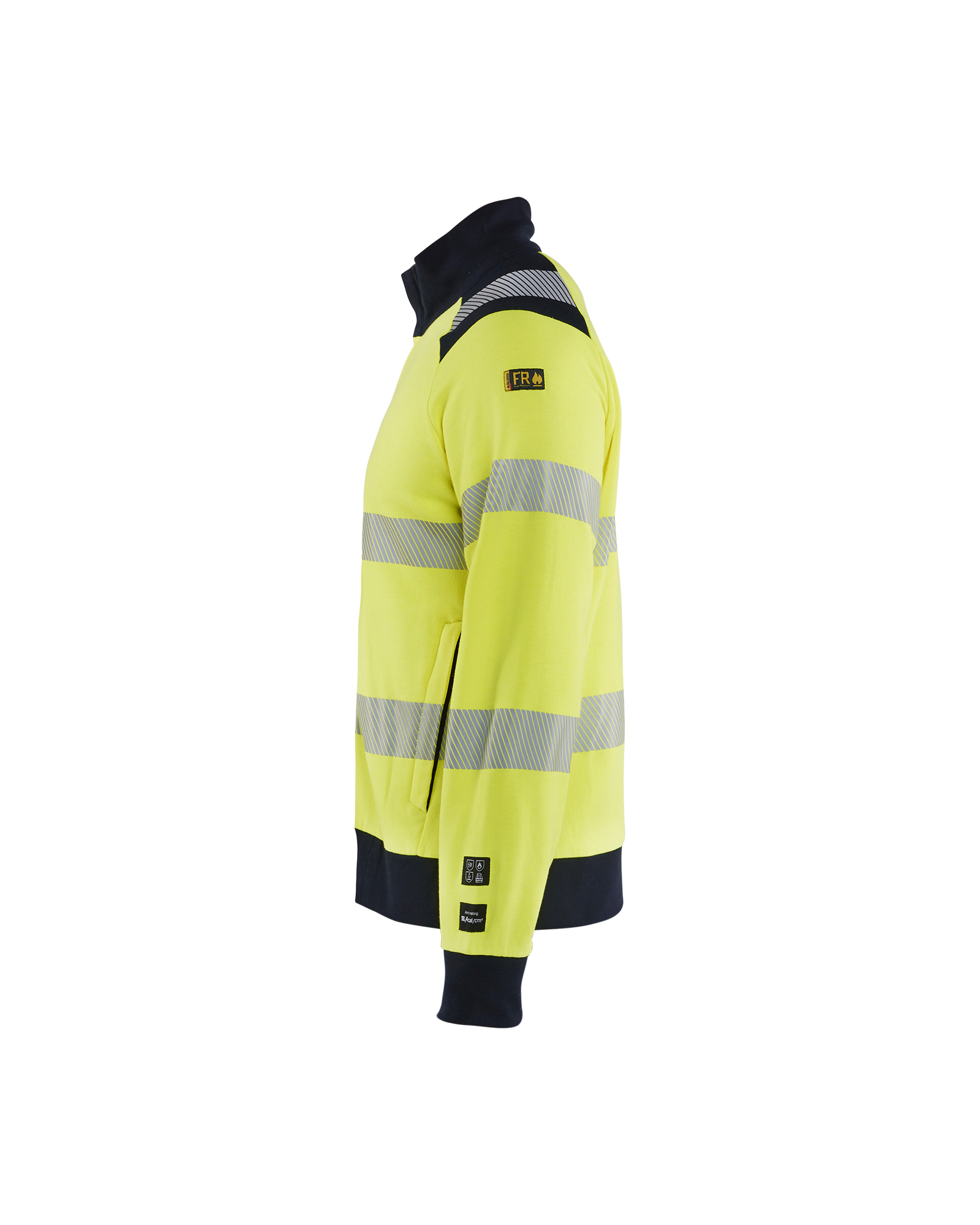 Blåkläder Multinorm Sweatshirt met rits Inherent 3461 - Afbeelding 3