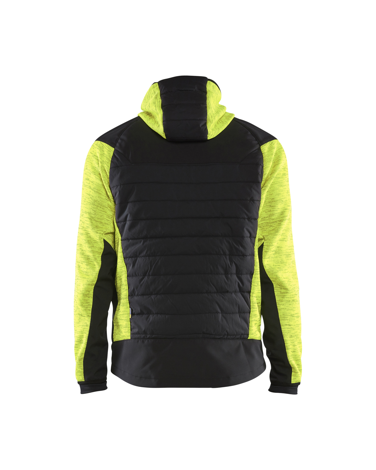 Blåkläder Hybride jack 5930 - High Vis Geel/Zwart achterkant