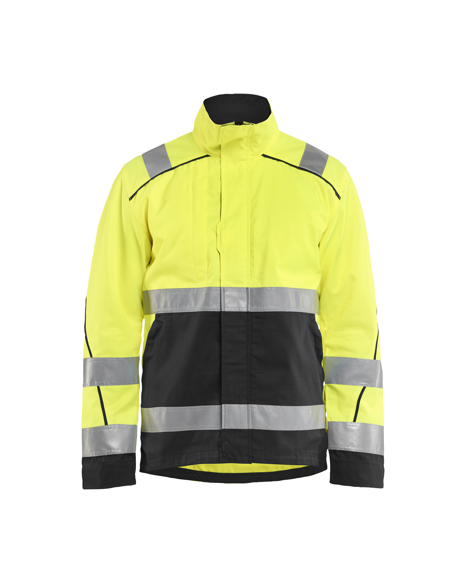 Blåkläder Jack High Vis 4429 - High Vis Geel/Zwart voorkant