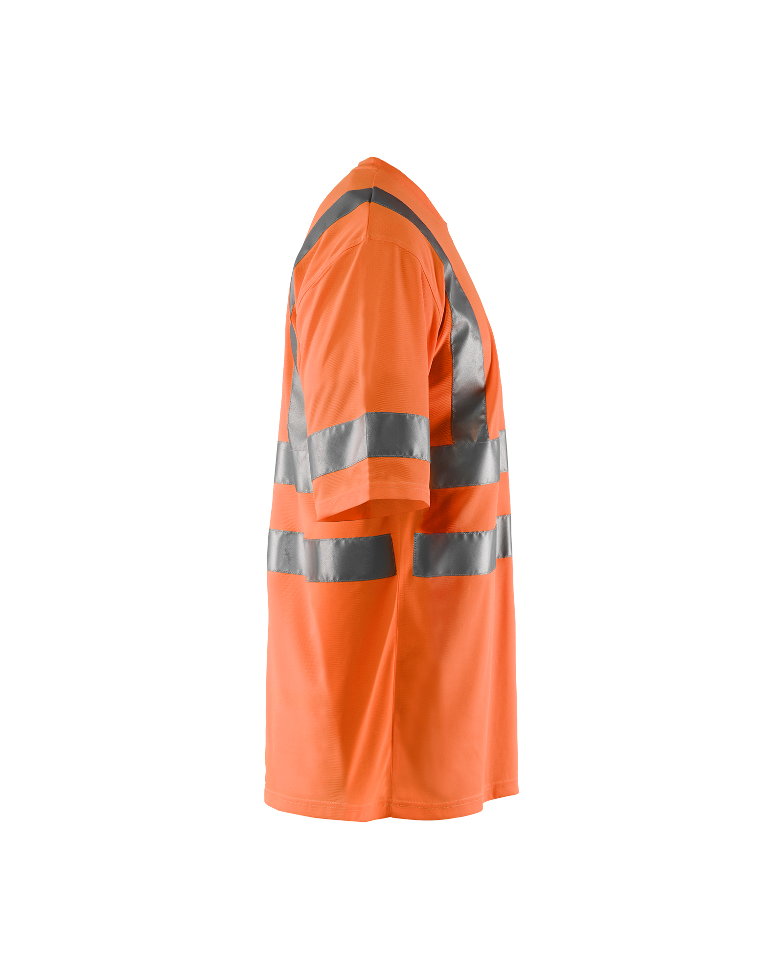 Blåkläder T-shirt High Vis 3413 - High Vis Oranje zijkant