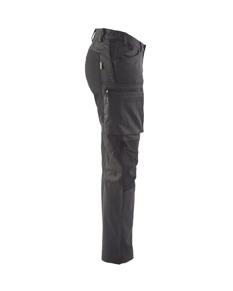 Blåkläder Dames Service werkbroek stretch 7159 - zijkant