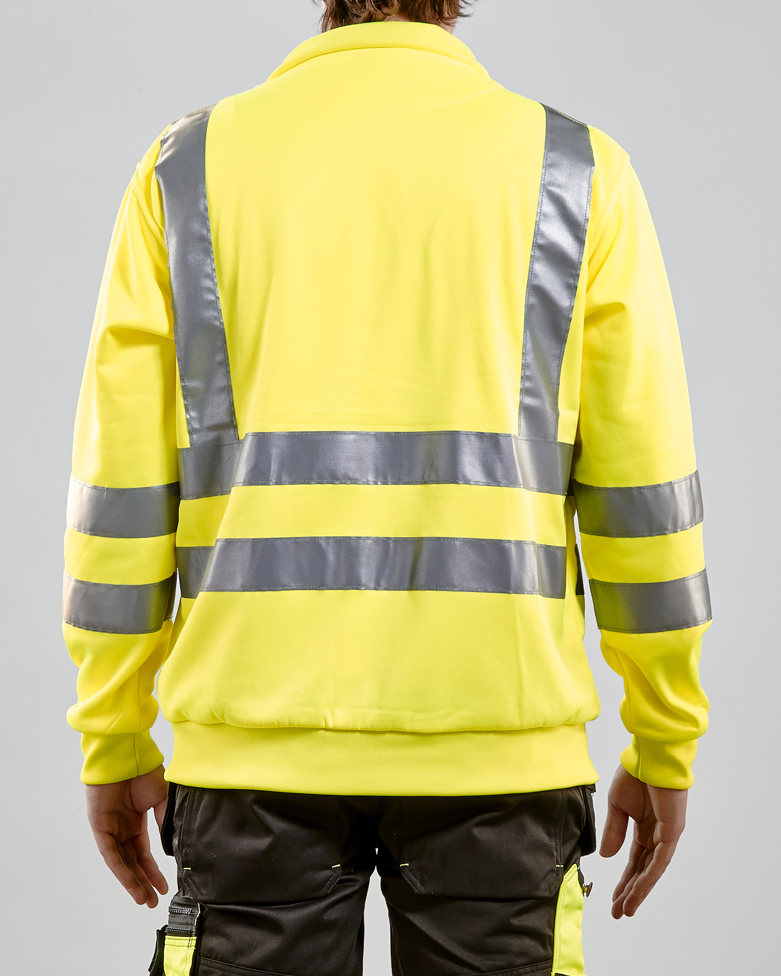Blåkläder Sweatshirt met rits High Vis 3358 - Afbeelding 2