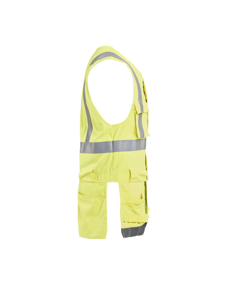 Blåkläder Multinorm werkvest Inherent 3089 - High Vis Geel zijkant
