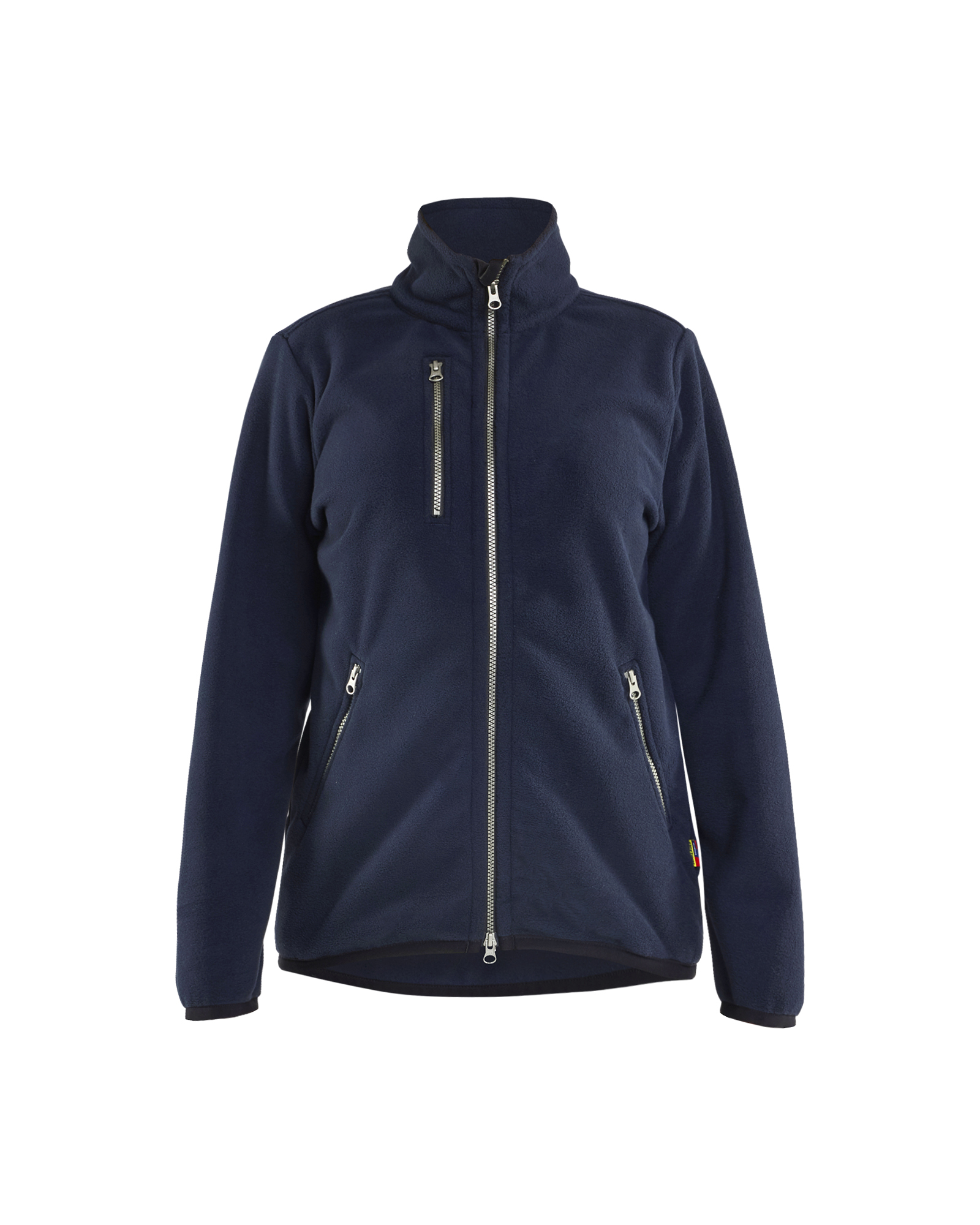 Blåkläder Dames fleecevest 4744 - Marineblauw voorkant
