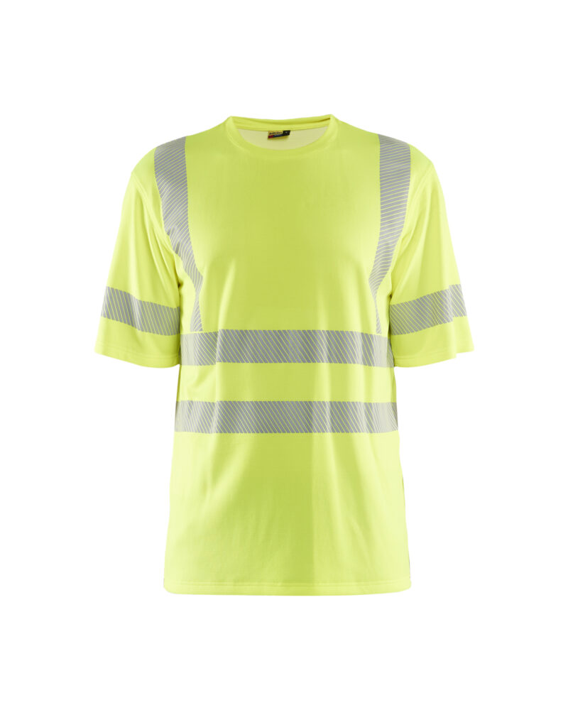 Blåkläder T-shirt High vis 3522 - High Vis Geel voorkant