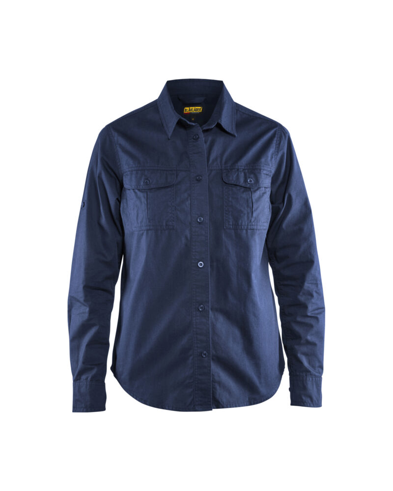 Blåkläder Dames overhemd twill 3208